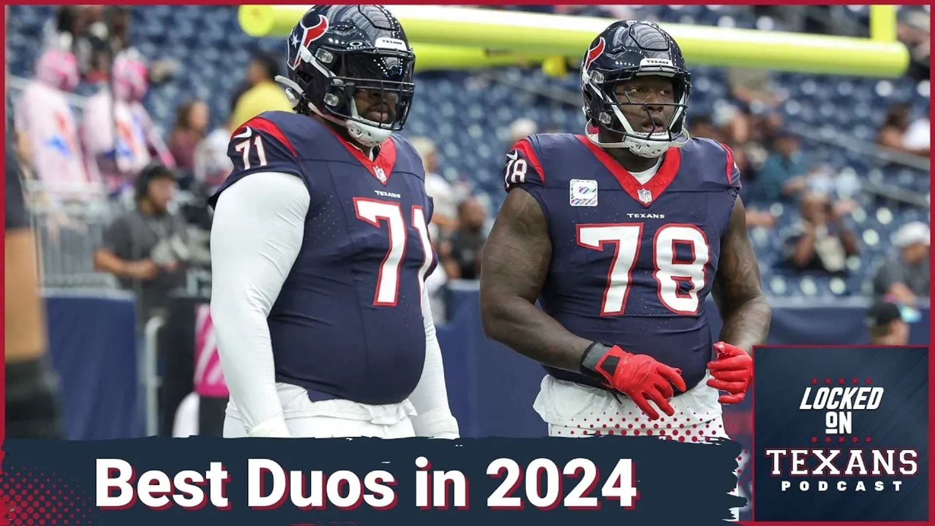 On both sides of the ball, the Houston Texans have talent at each position. However, the Texans have a pair of players who could stand out among the rest.