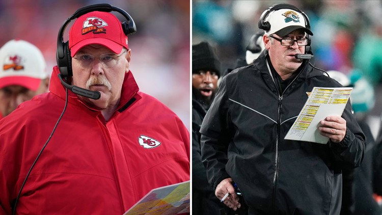 Andy Reid vs. Doug Pederson a big storyline in Saturday’s Jaguars-Chiefs matchup