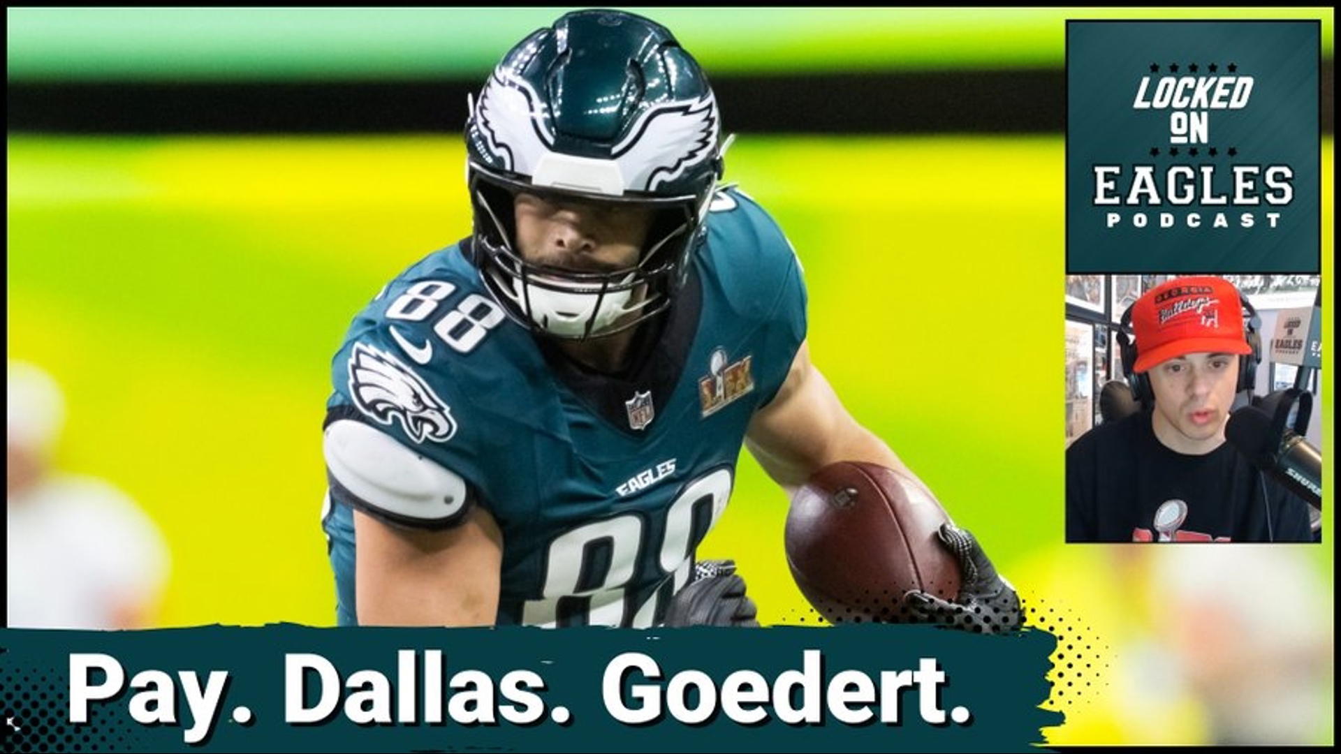 The Philadelphia Eagles NEED to pay Dallas Goedert and keep him at least for the 2025 season!