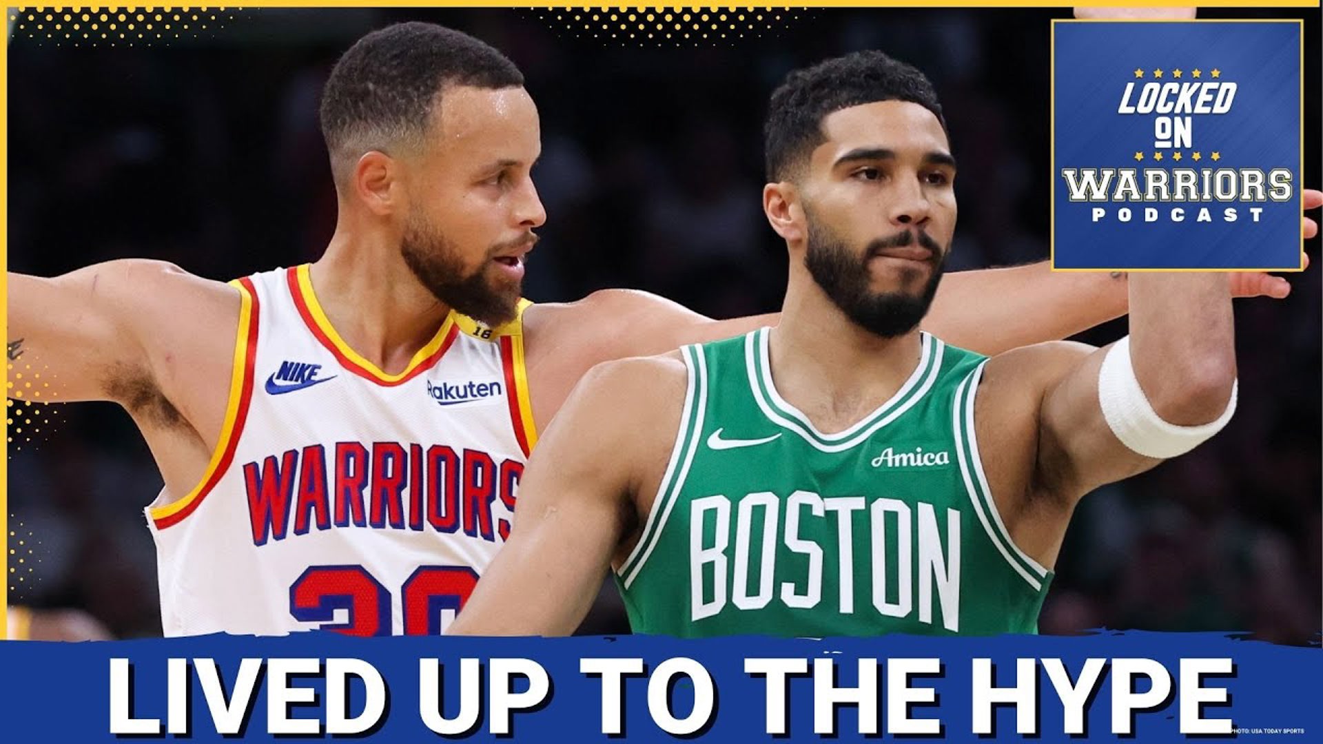 Steph Curry and Jayson Tatum woke up in the second half to deliver a great early season NBA Matchup.