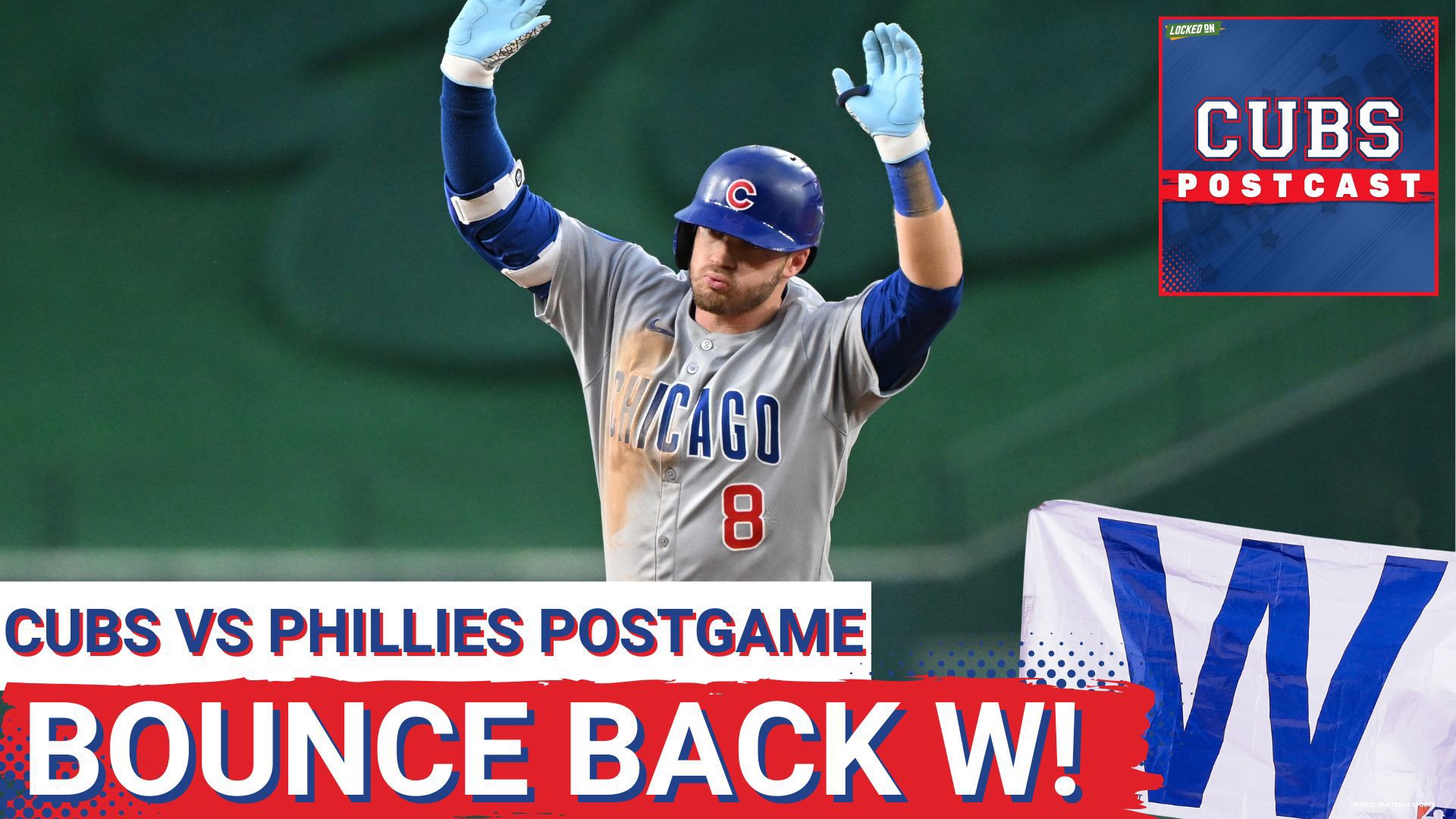 Ian Happ hit 2 homeruns, Dansby Swanson homered and so did Michael Busch in the Chicago Cubs 8-4 win over the Philadelphia Phillies.