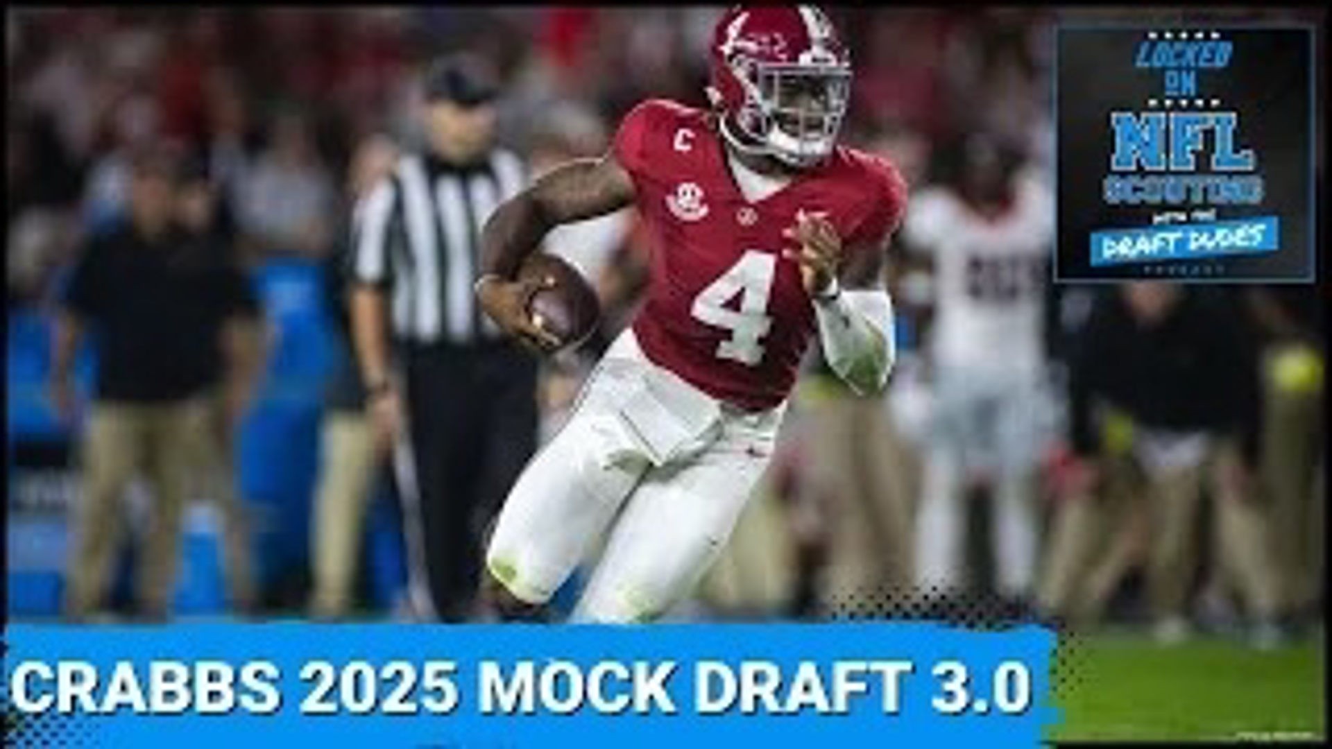 Alabama QB Jalen Milroe is the hot name at quarterback among 2025 NFL Draft Prospects while Penn State’s Abdul Carter is making noise on the defensive side.