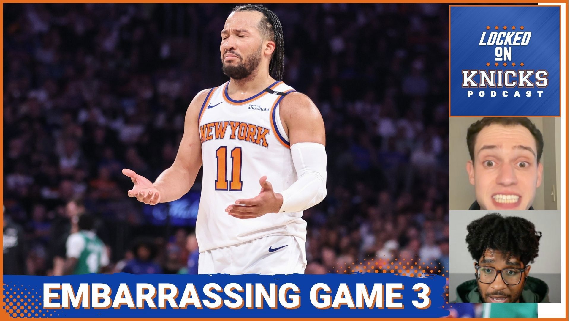 Gavin Schall is joined by XJ of The Hot Hand Theory Podcast to break down an embarrassing game three for the Knicks.