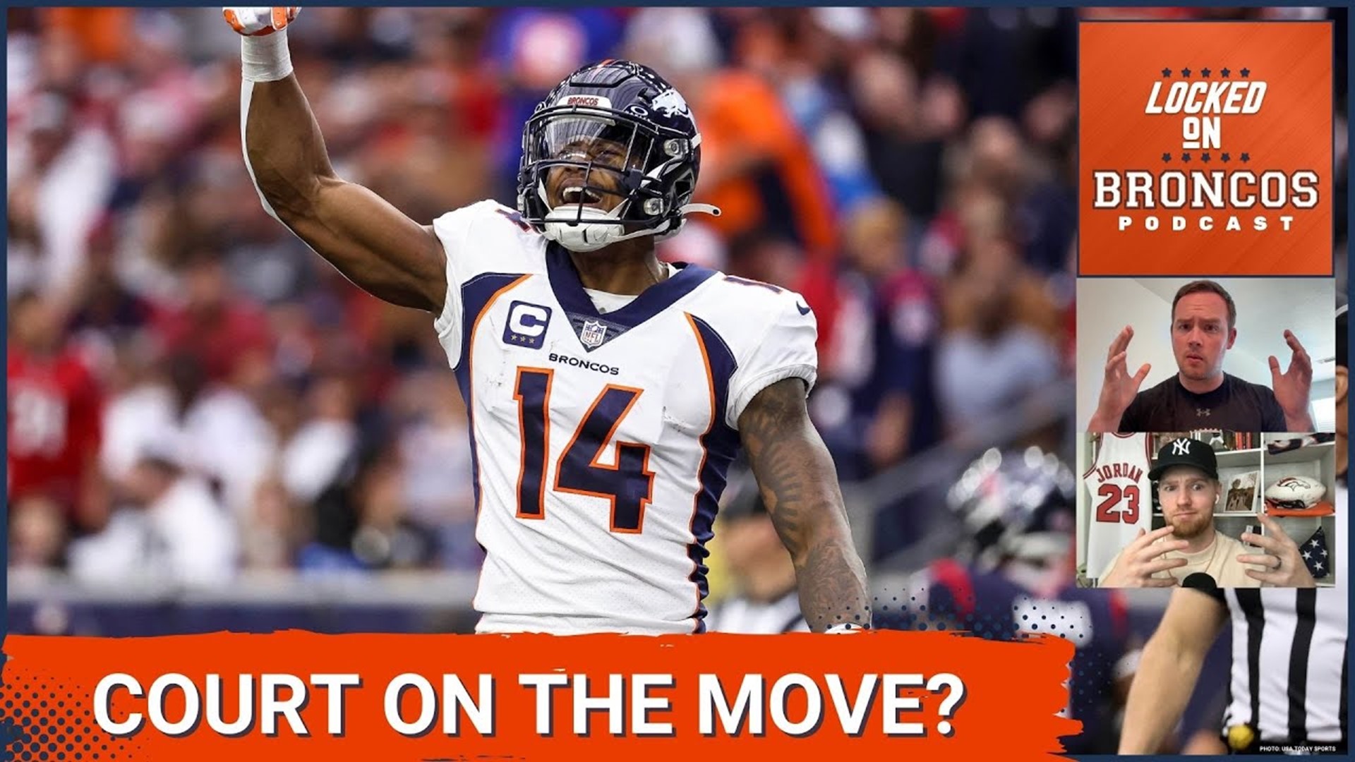Courtland Sutton is not attending the Denver Broncos voluntary offseason program and has expressed that he wants a new contract.