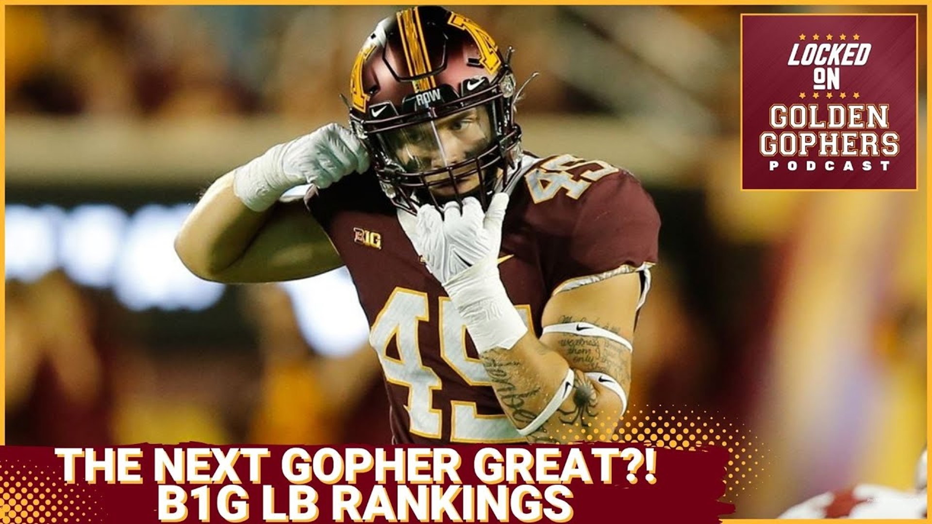 On today's episode of Locked On Golden Gophers, I discuss why Cody Lindenberg could be a Minnesota Gopher great at the line backer position.