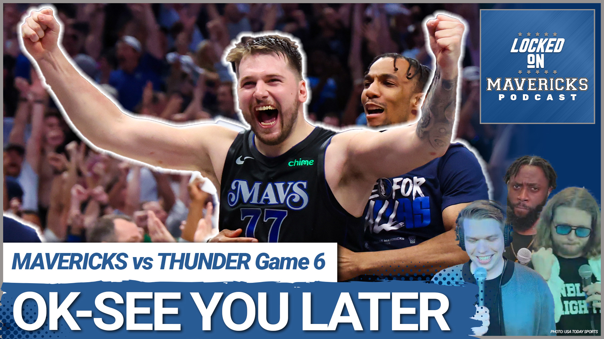 Nick Angstadt Is joined by Slightly Biased & Reggie Adetula to breakdown the Dallas Mavericks Playoff series win against the OKC Thunder with Luka Doncic.