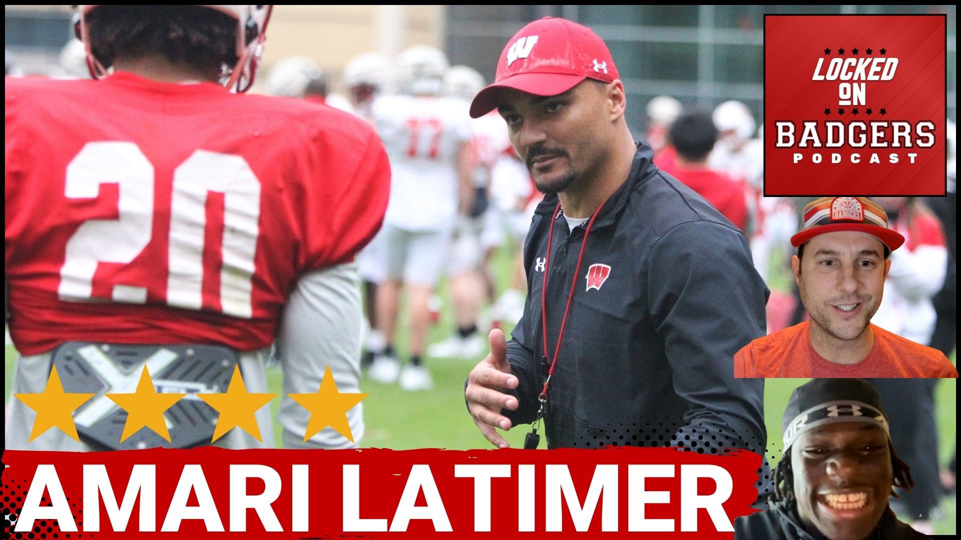 INSIDER: Amari Latimer joins the show to talk Wisconsin Badgers and scout his game | 4* 2026 RB!