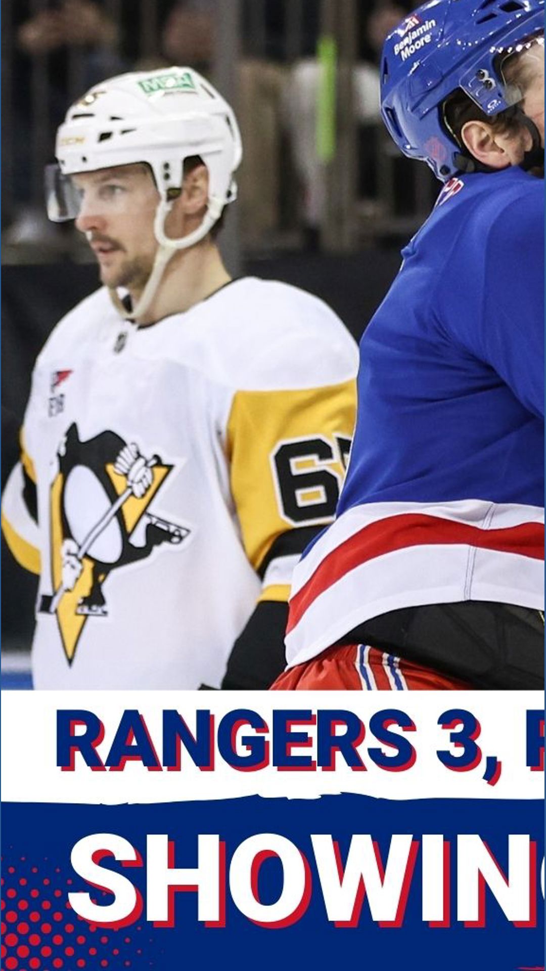 Rangers show some fire, rally for AWESOME comeback win over Penguins ...