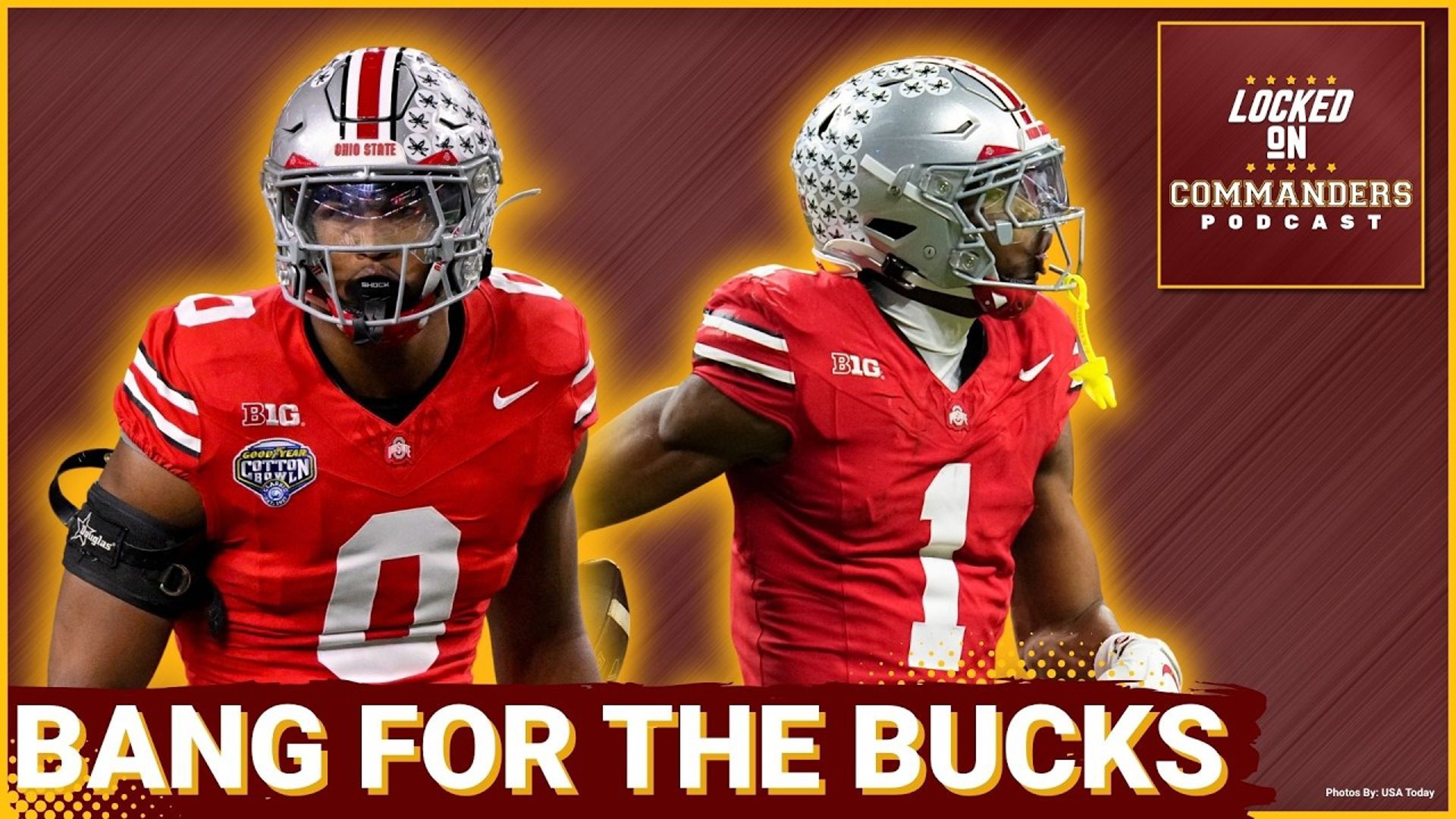 BANG FOR THEIR BUCKS: Commanders Mock Draft Trade Adds Sonny Styles and ...