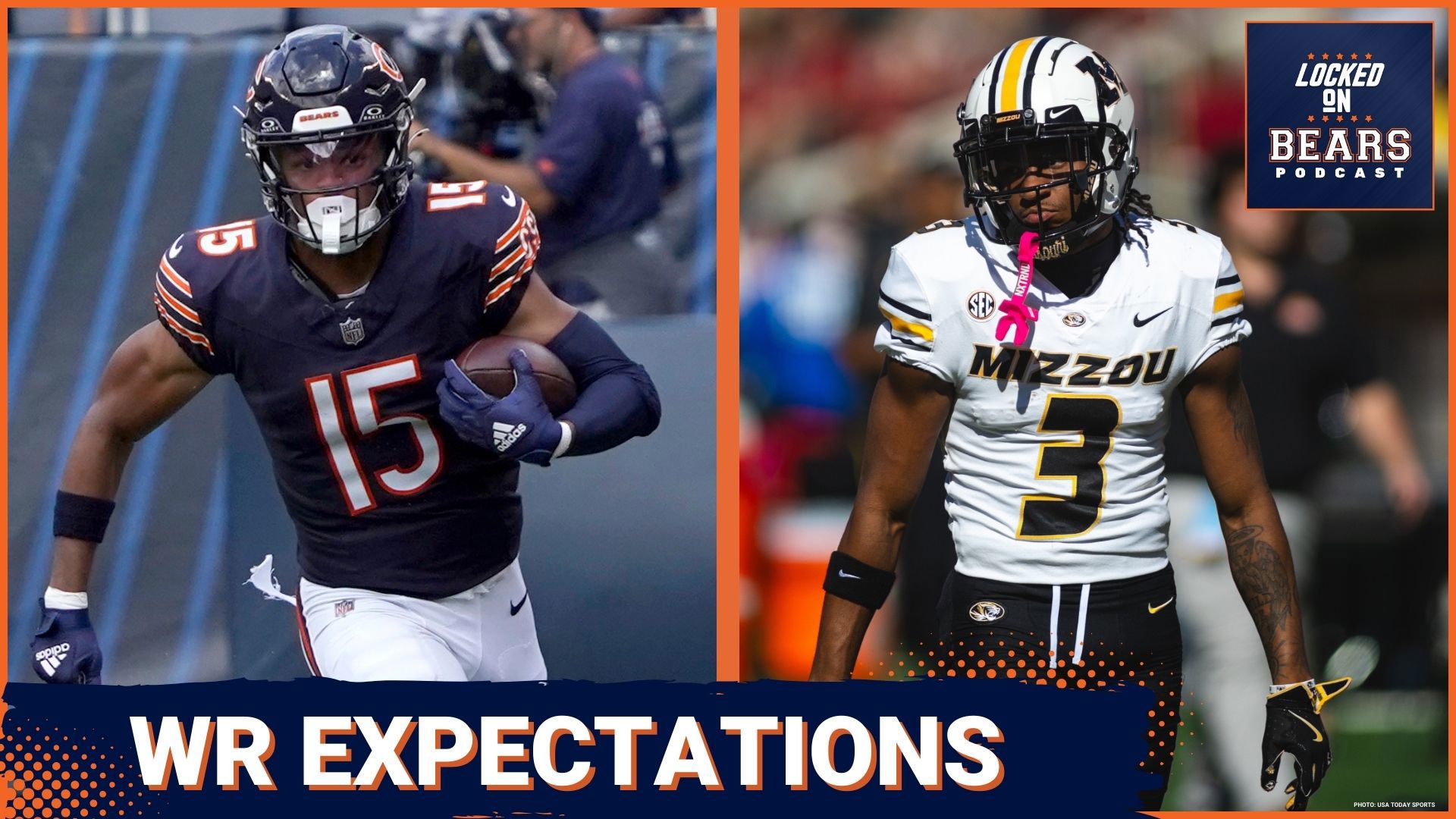 Rome Odunze is primed for a breakout Year 2 in 2025, but that could cut into what Luther Burden can do for his rookie season with the Chicago Bears.