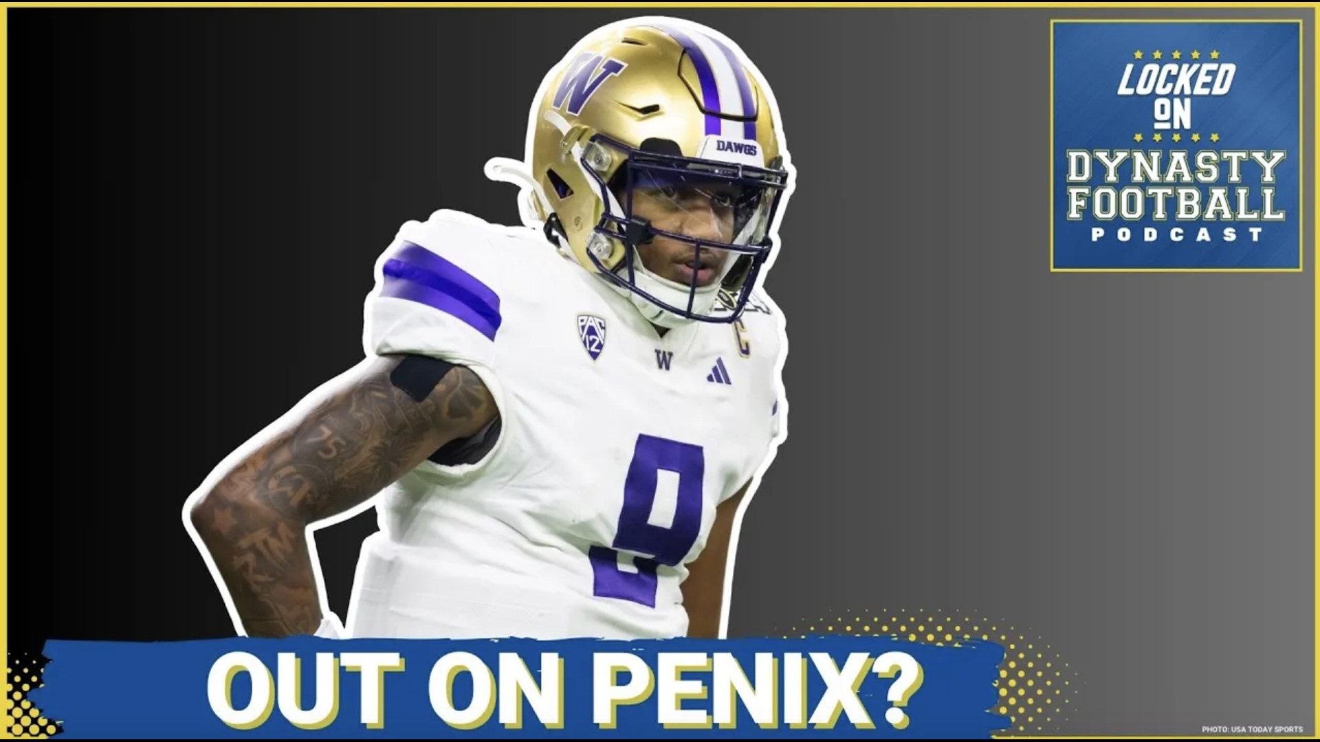 Washington QB Michael Penix Jr. is one of the most polarizing quarterbacks in the entire NFL Draft. But how much dynasty value does Penix have moving forward?