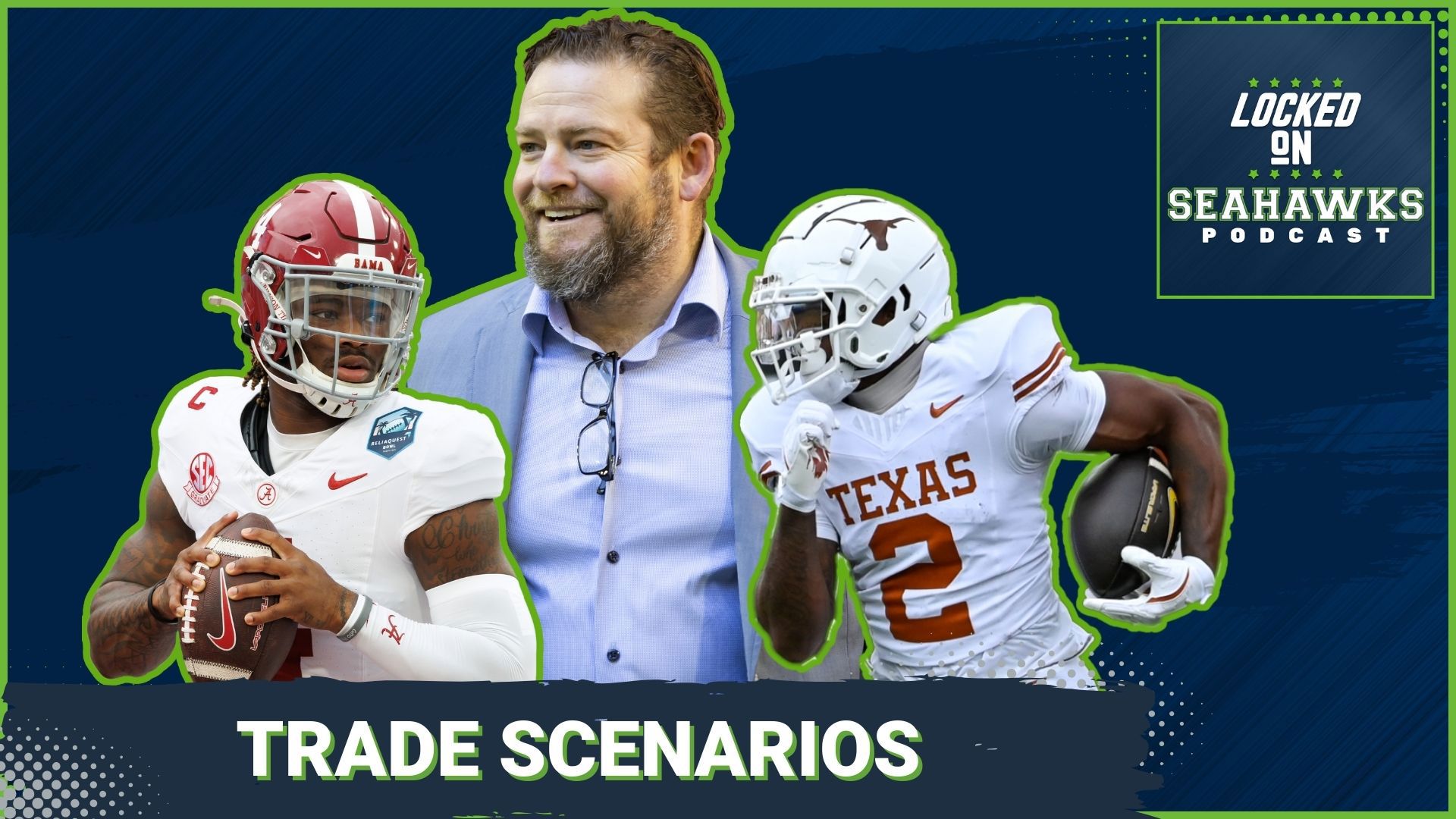 Since taking over as general manager in 2010, John Schneider has executed 35 draft weekend trades. Could No. 36 be on tap in Thursday's first round?