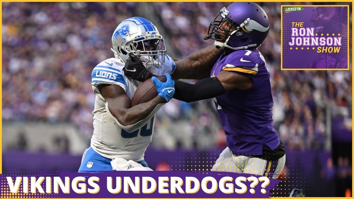 Why are Vikings underdogs to Lions? Not because Vegas hates them.