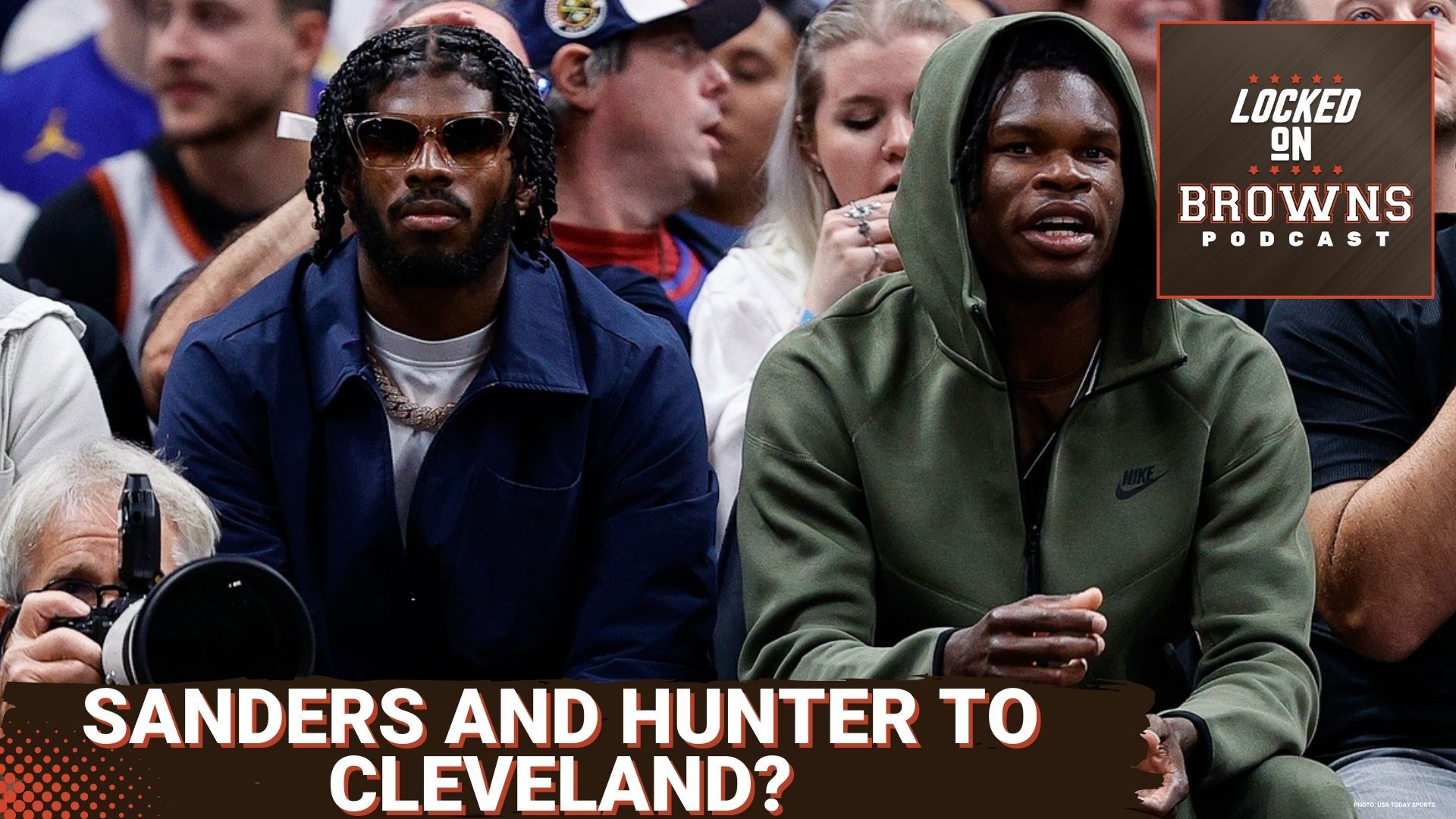 If the Cleveland Browns could end up with both Shedeur Sanders and Travis Hunter if Sanders slides out of the top 10.