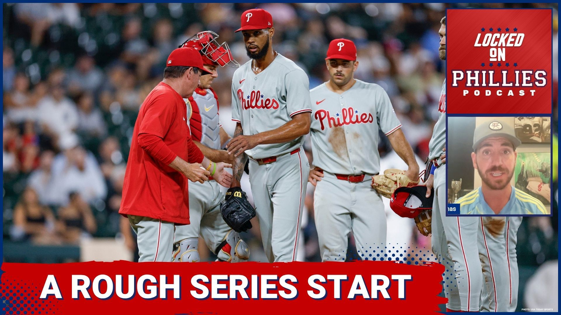 In today's episode, Connor reacts to the Philadelphia Phillies series opening loss to the Chicago White Sox last night as the offense failed to show up