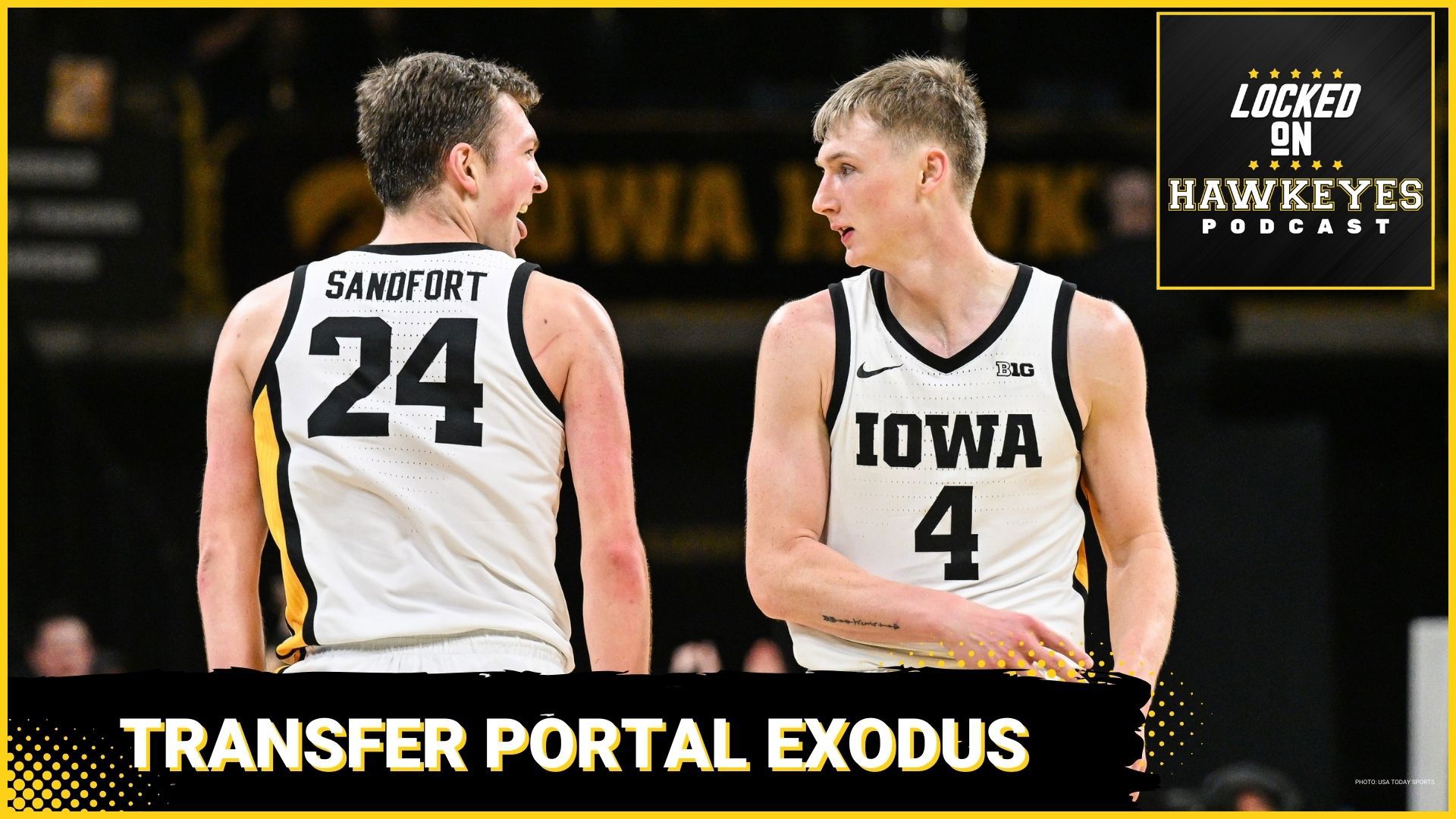 Iowa Hawkeyes Basketball Transfers Shake Up the Roster! What does the future hold for the Iowa Hawkeyes after Josh Dix and Pryce Sandfort's moves