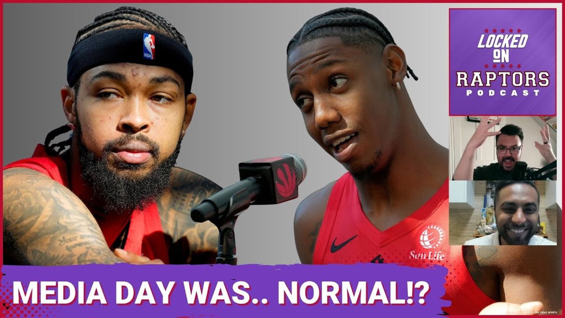 BIGGEST Takeaways from Toronto Raptors Media Day! | The Raps are NORMAL ...