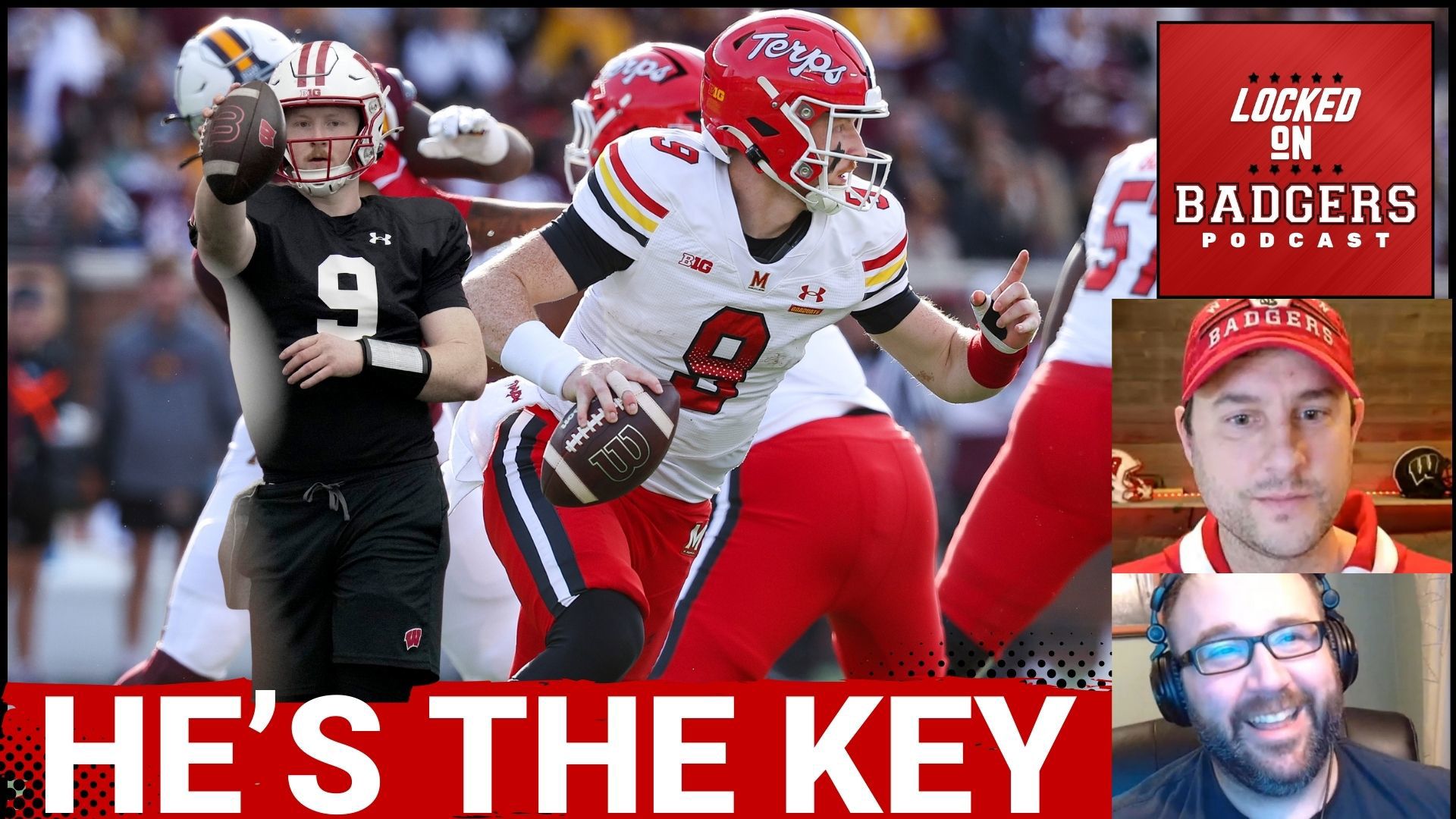 THE KEY: Look for Billy Edwards Jr and  Jayden Ballard at the Wisconsin Badgers spring showcase!