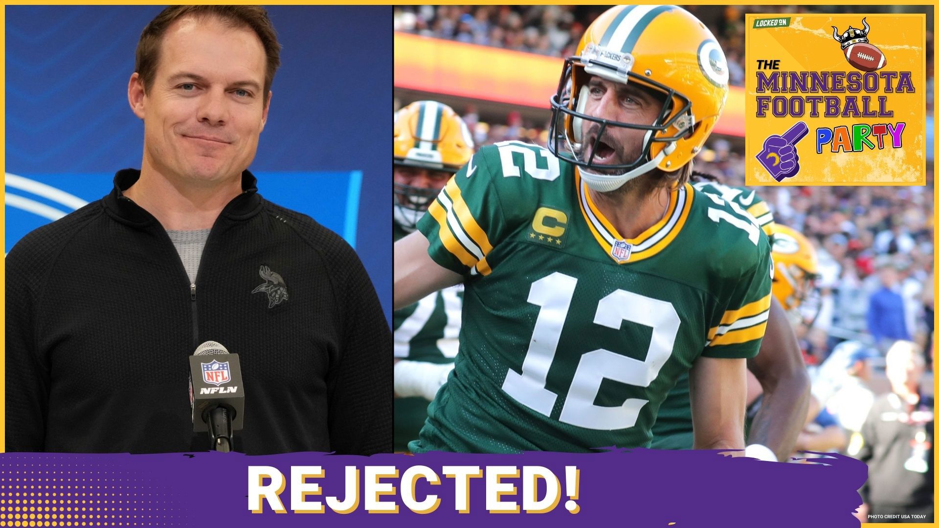 It sounds like Aaron Rodgers tried to pitch Kevin O'Connell on a 1-year arrangement to chase a Super Bowl while he mentored J.J. McCarthy.
