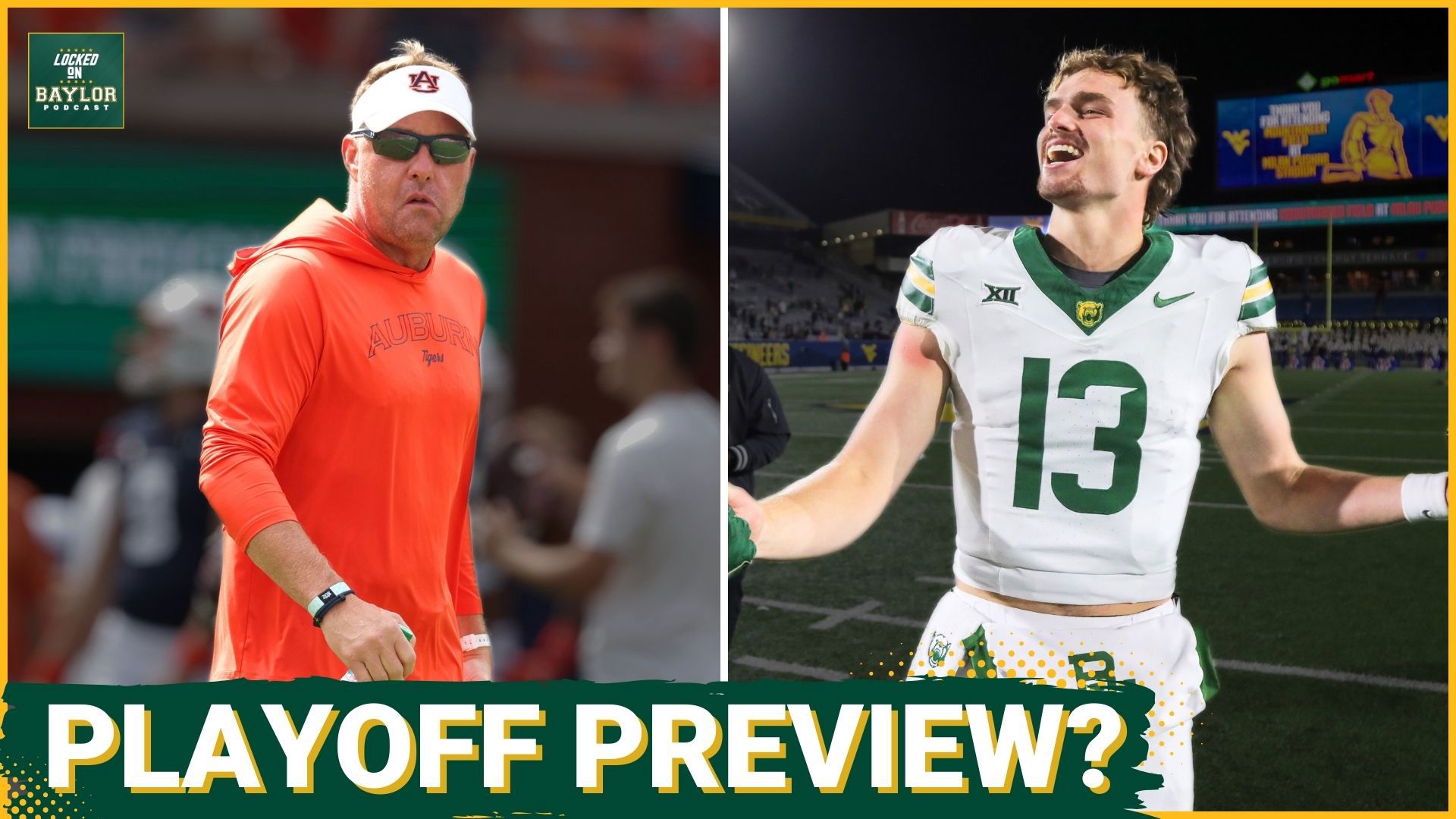 The Week 1 matchup between Baylor and Auburn is sneaking up on national analysts, but really it's a preview of what the College Football Playoff will look like.