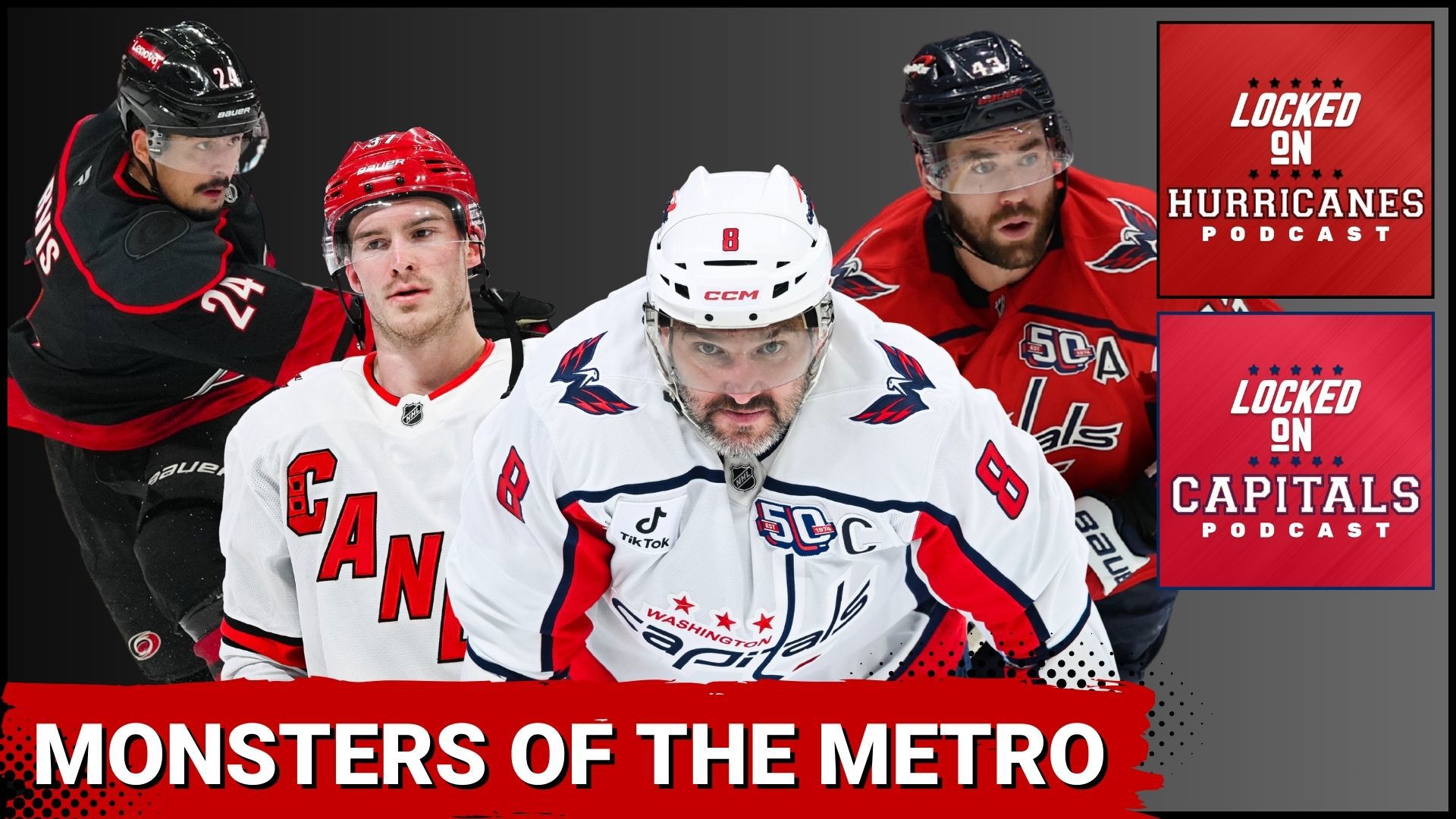 The Carolina Hurricanes are set to take on the Washington Capitals in Round 2 of the 2025 NHL Playoffs. It's the Eastern Conference #1 seed against the Metro #2 Seed