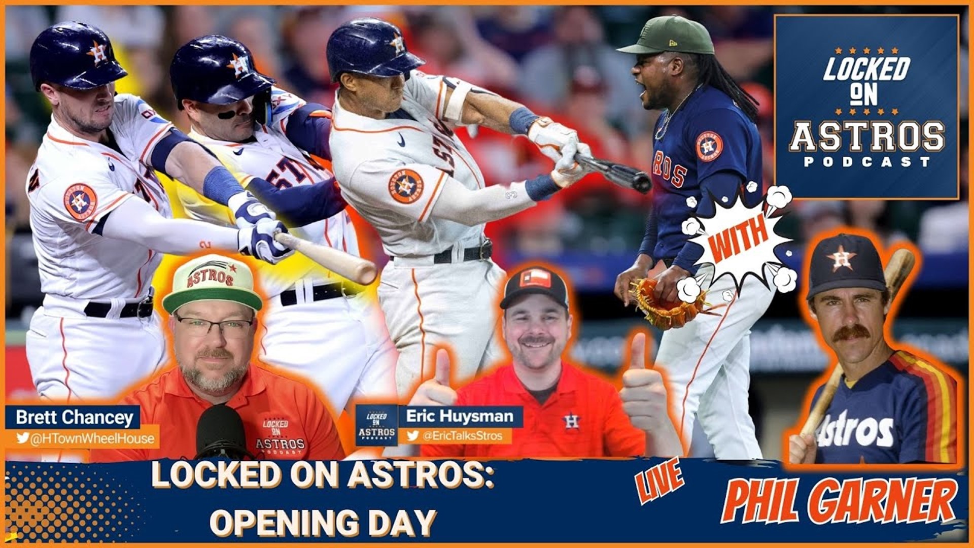 Astros Phil Garner Joins the Show on the Eve of Opening Day!