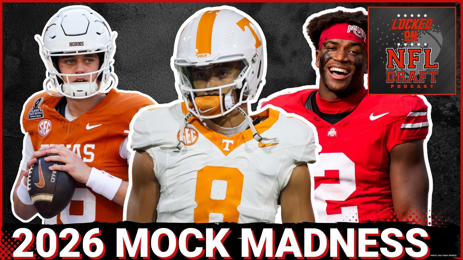 In this episode of the Locked on NFL Draft podcast, hosts Damian Parson and Keith Sanchez dive into Keith's way-too-early 2026 NFL mock draft.