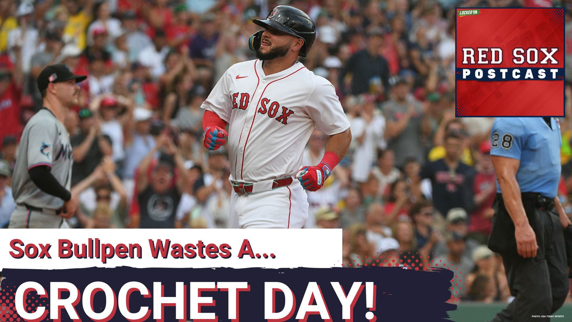 The Red Sox failed to complete a series sweep over the Marlins with Sunday's 5-3 Loss in the series finale. The Marlins hit 2 Home Runs in the 9th Inning for the win