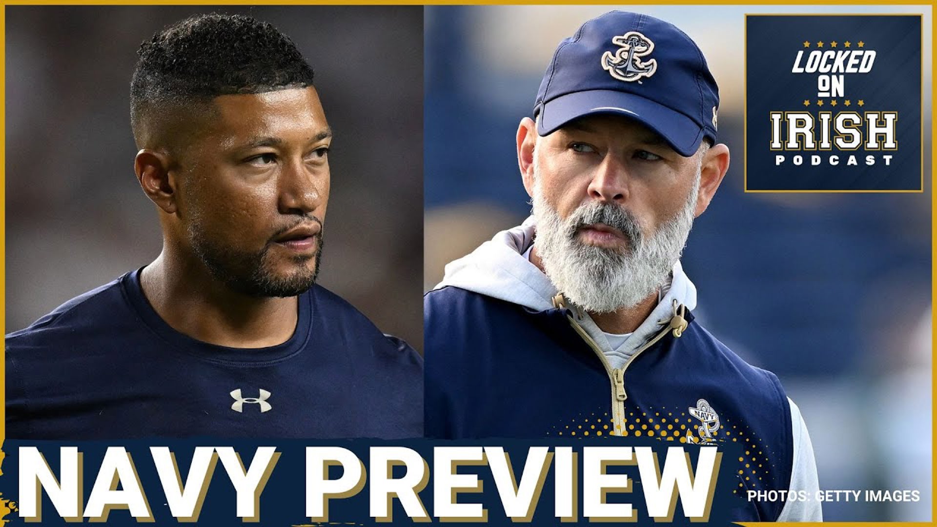 The Notre Dame Fighting Irish will travel to MetLife Stadium to take on the Navy Midshipmen in a ranked matchup that has College Football Playoff implications.