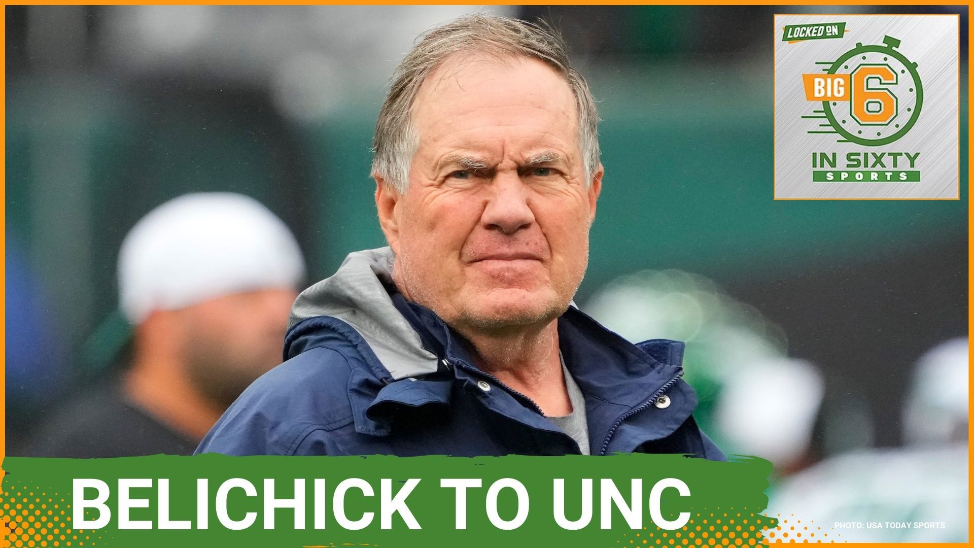 North Carolina football hires Bill Belichick and the Hawks and Rockets move on in the NBA Cup. The Red Sox trade for Garrett Crochet and the Bills face the Lions.