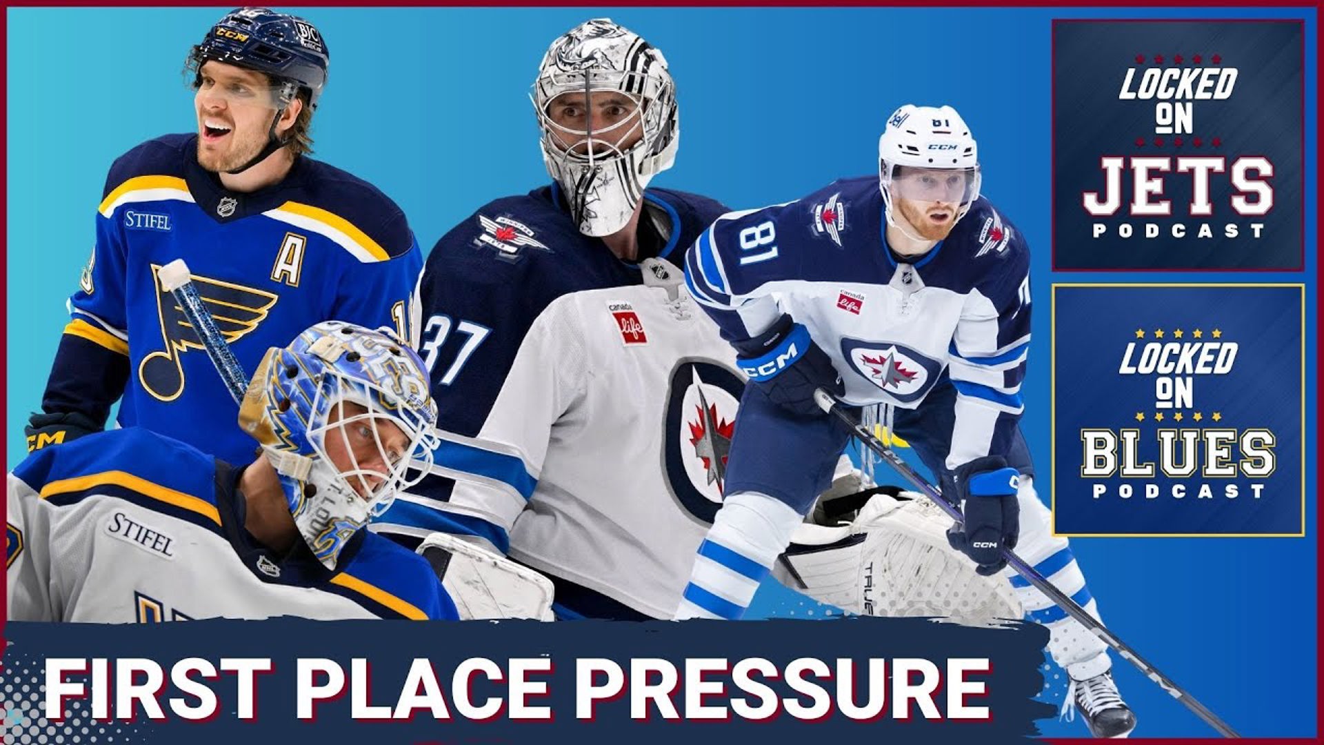 On tonight's show, we're joined by Locked On St. Louis Blues podcast host Hailey Taylor Simon to discuss the upcoming playoff series between the Blues and the Jets.