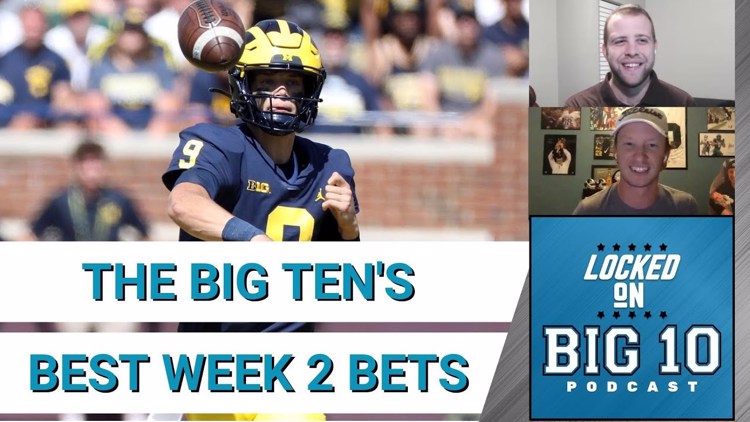 The Best Bets for the Big Ten's Games in Week 2