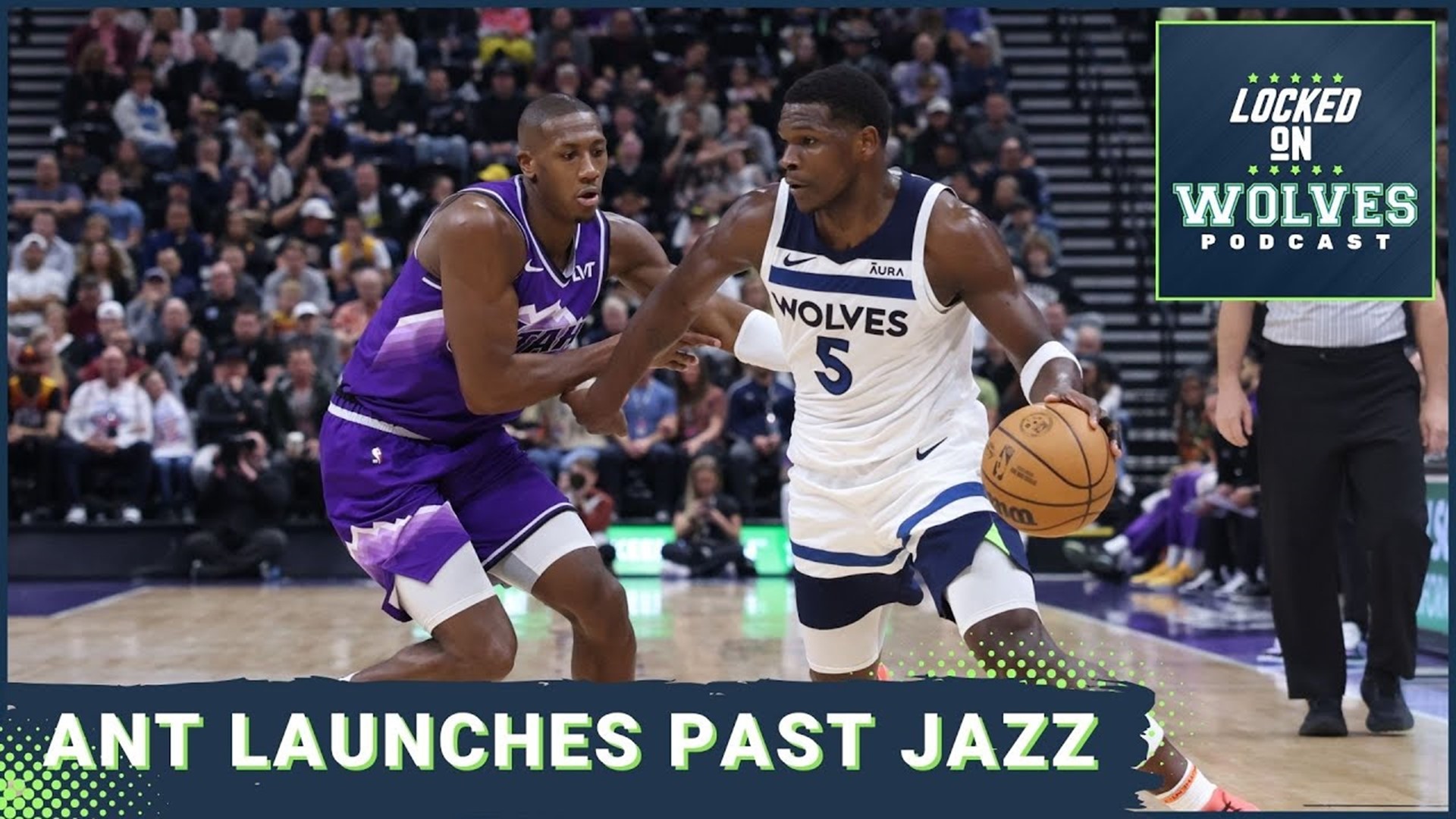 Anthony Edwards launches Minnesota Timberwolves past the Utah Jazz in memorable performance