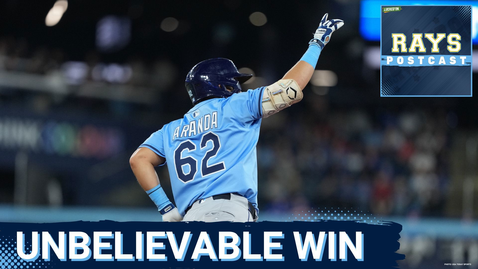 The Tampa Bay Rays pick up an amazing 11-9 win vs the Toronto Blue Jays.