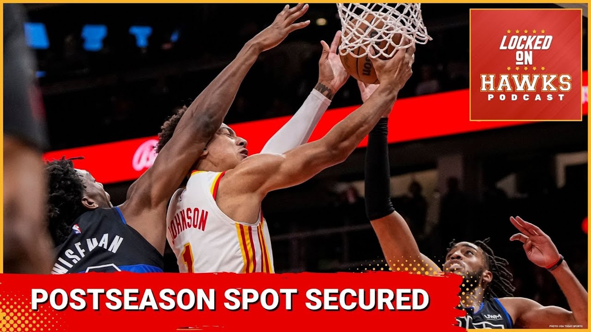 The show breaks down Wednesday’s game between the Atlanta Hawks and the Detroit Pistons, including the Hawks clinching a postseason berth