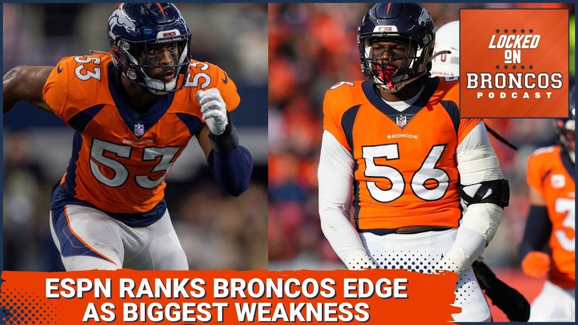 Denver Broncos edge rusher position ranked team's biggest weakness