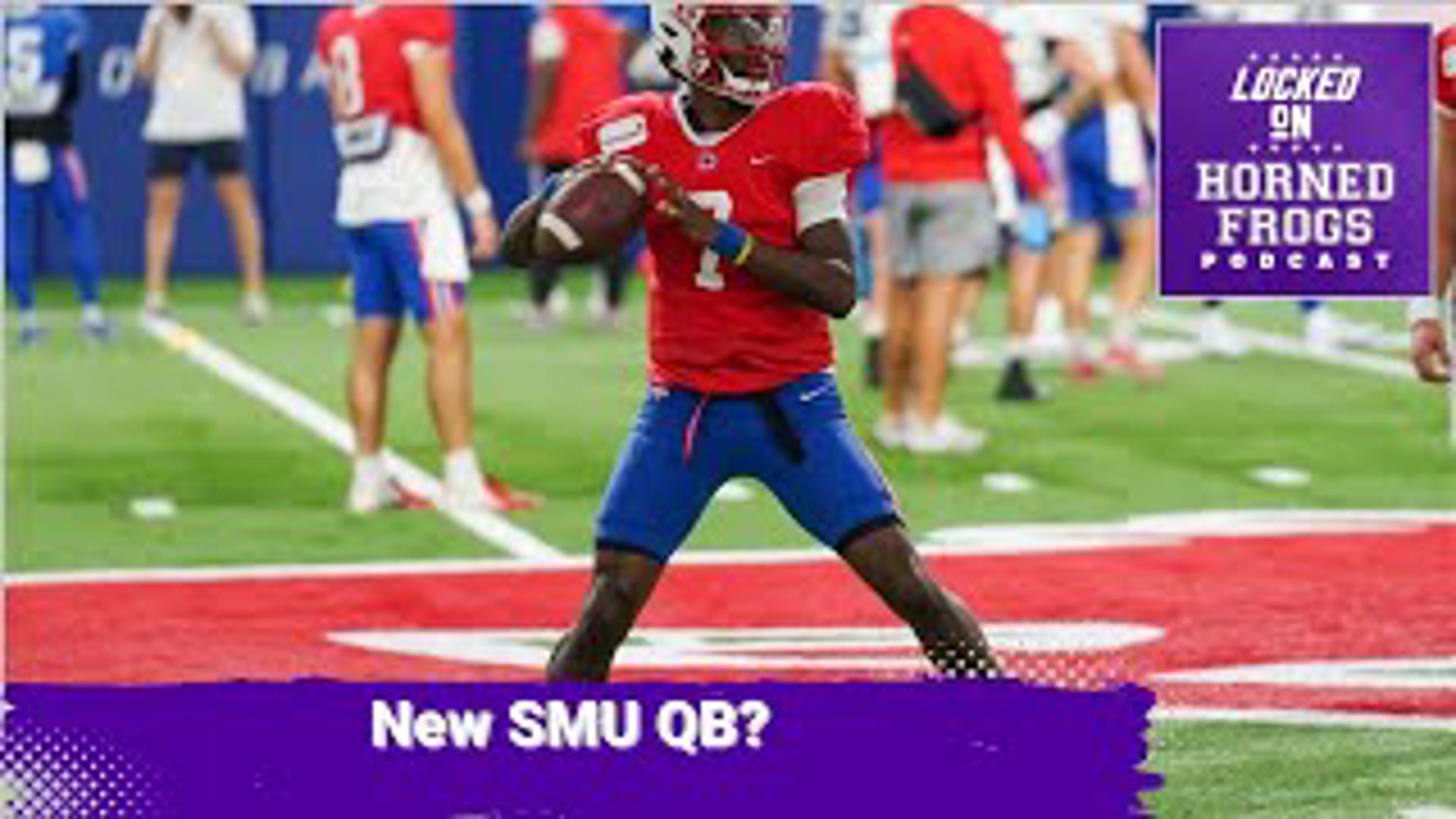 Sonny Dykes TCU Horned Frogs prepare for a new SMU QB in the Iron Skillet game.