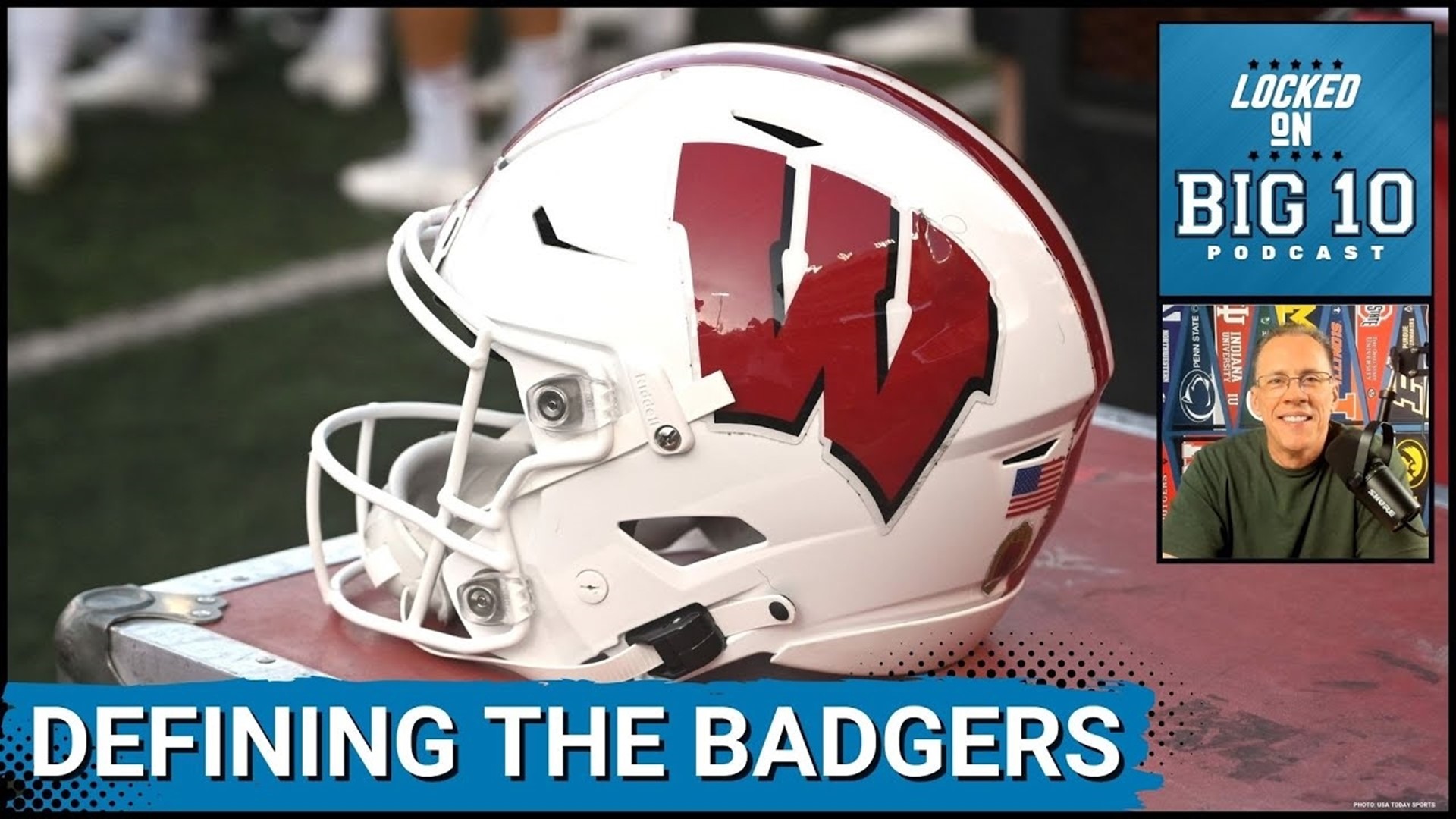 What is the Wisconsin Badgers football team identity?  Coach Luke Fickell said he's installing an Air-Raid offensive attack.  But that's not what they are.