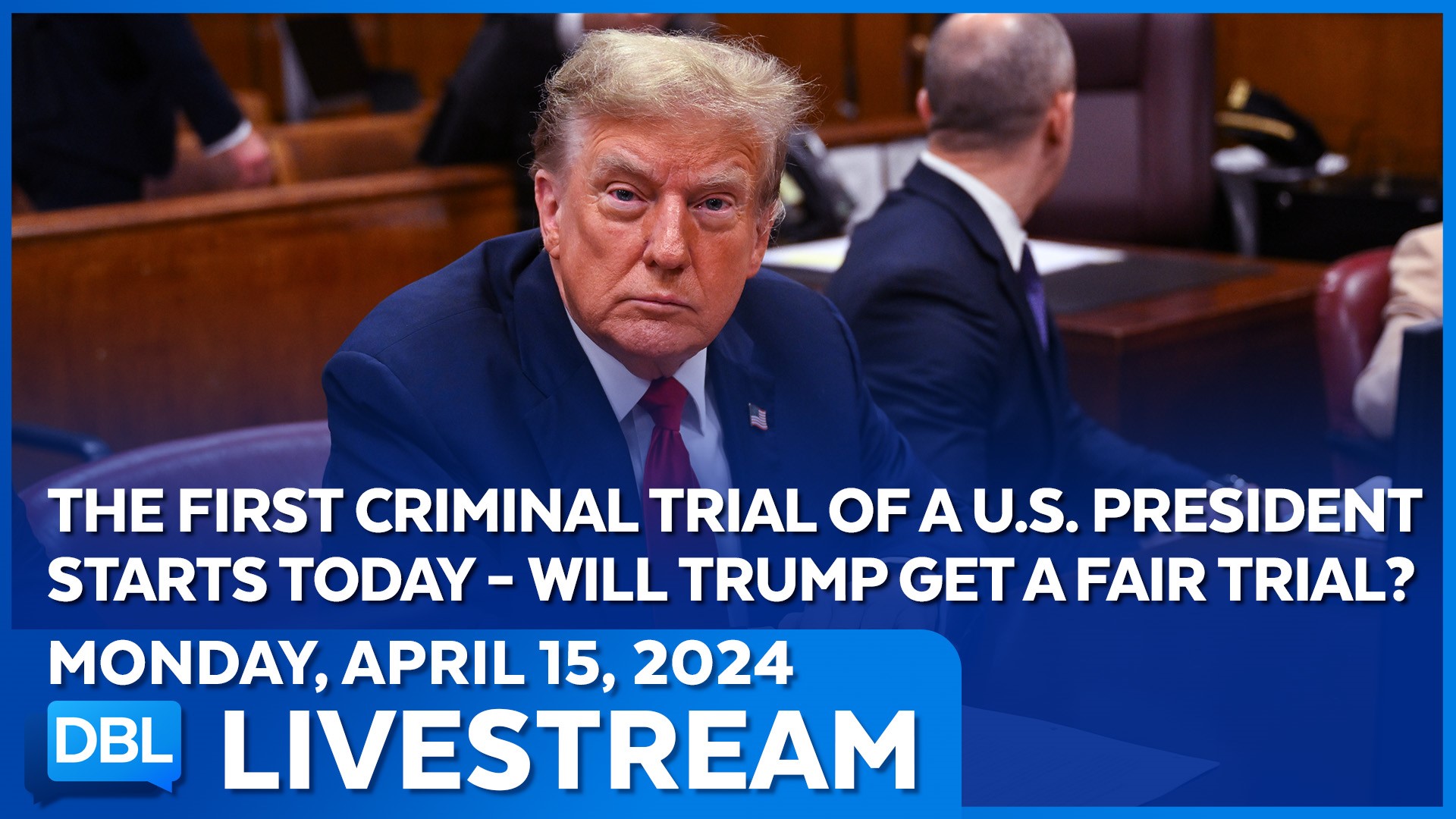 Is Trump Getting A Fair Trial? The First Criminal Trial Of A Us President Begins Today