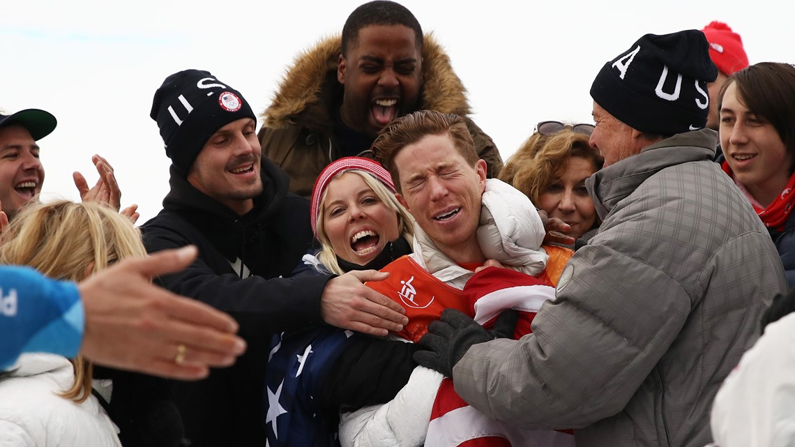 PHOTOS: Shaun White's Epic Emotions After Gold Medal Win | Kare11.com