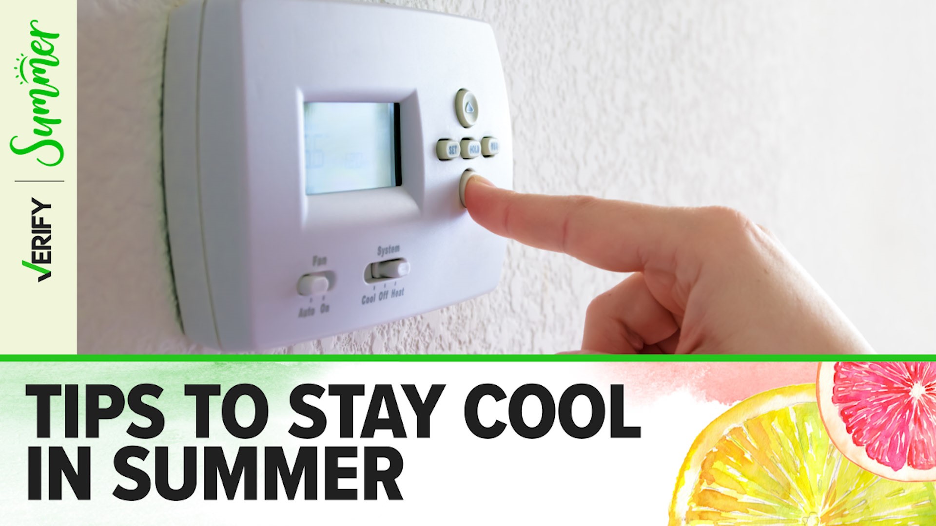 11 ways to keep cool in the summer heat