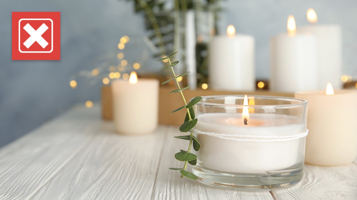 Burning scented candles is not bad for your health