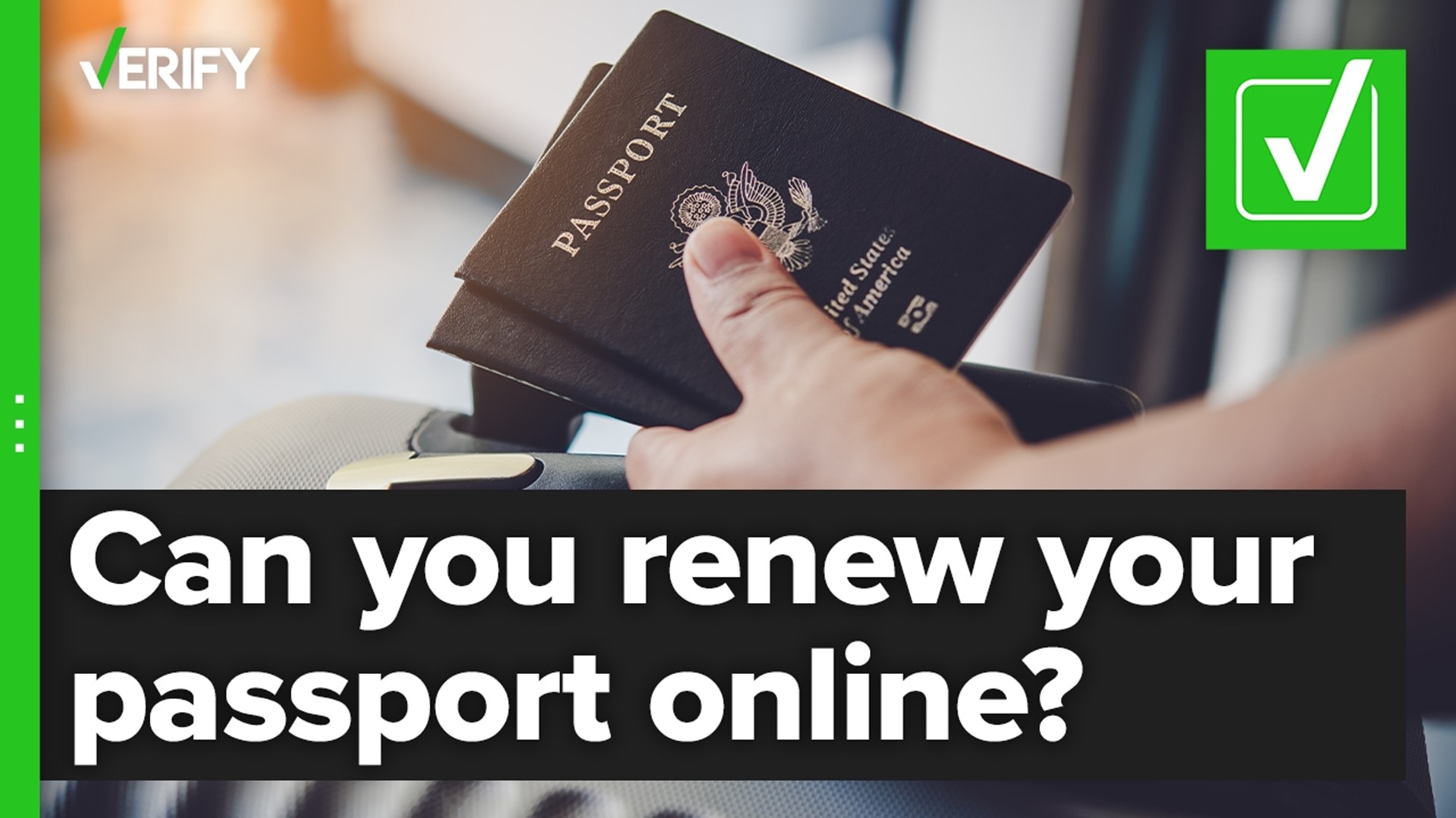 The State Department is testing online passport renewals through limited time pilot programs. Online renewals must meet certain conditions.