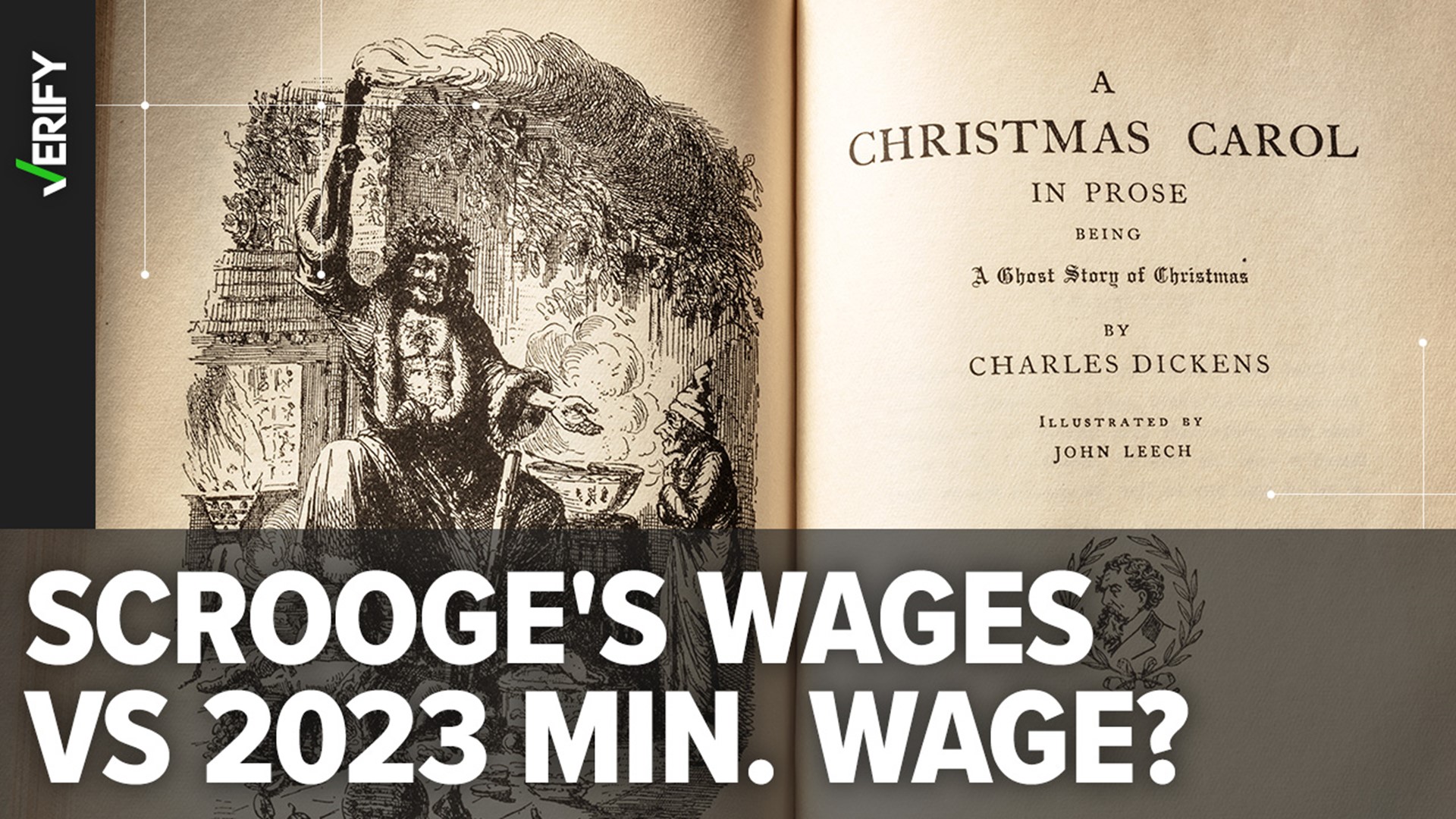 Bob Cratchit, Ebenezer Scrooge’s underpaid and overworked employee in Charles Dickens’ A Christmas Carol, made 15 shillings a week. Here’s how much that is today.