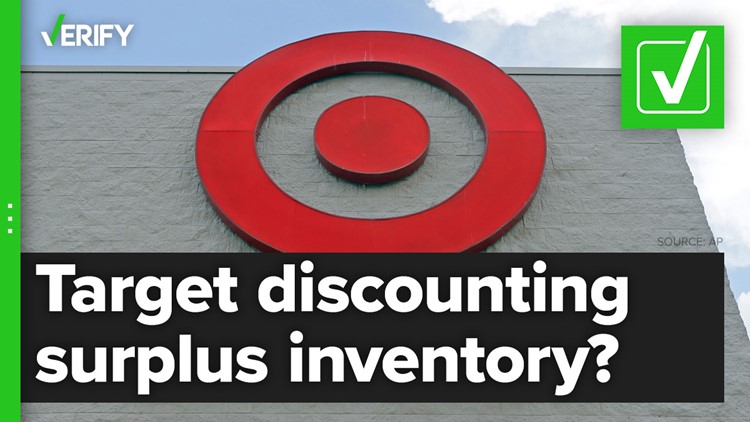 Yes, excess inventory causing Target discounts