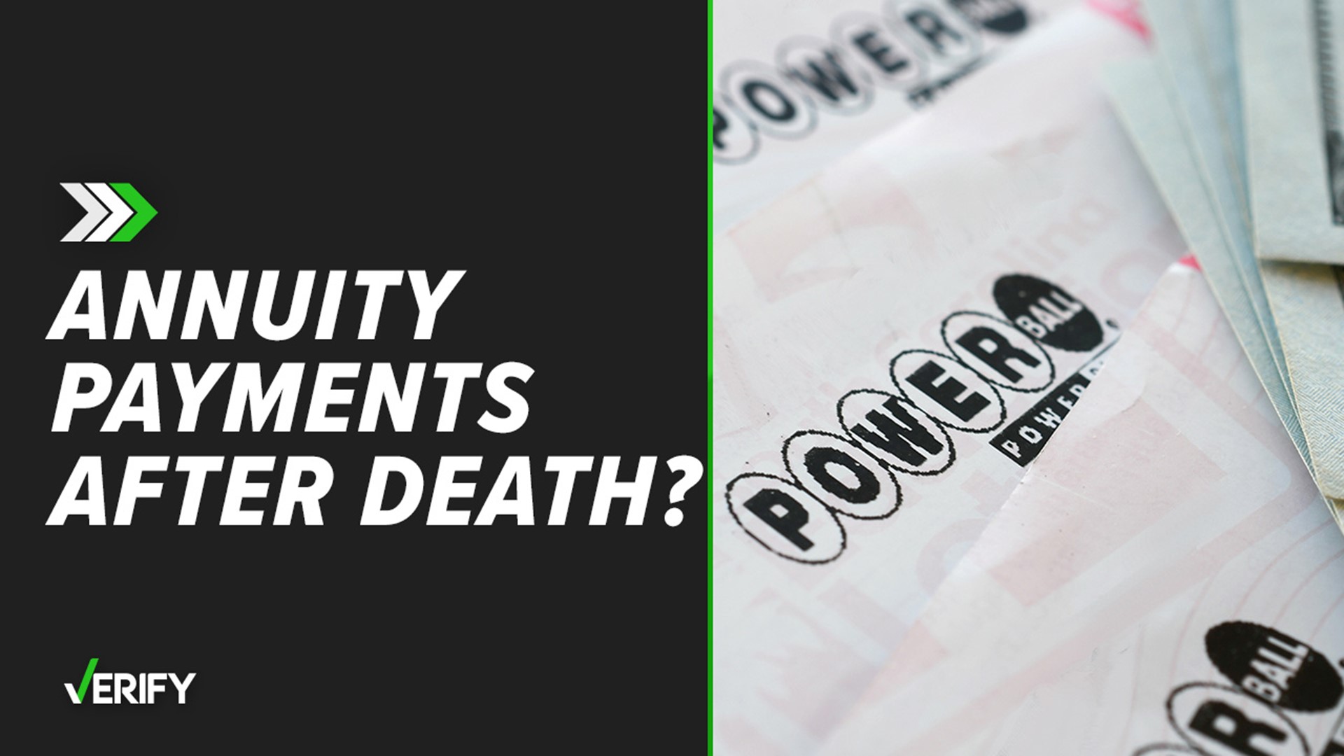If a jackpot winner chooses to receive their prize in annual annuity payments and they die before all payments are made, the rest of the prize goes to their estate.