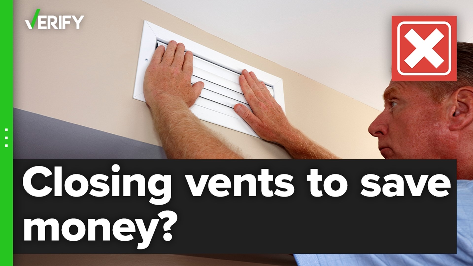 Completely closing vents won’t net you significant savings on your heating bill, and it might even increase your energy costs instead.