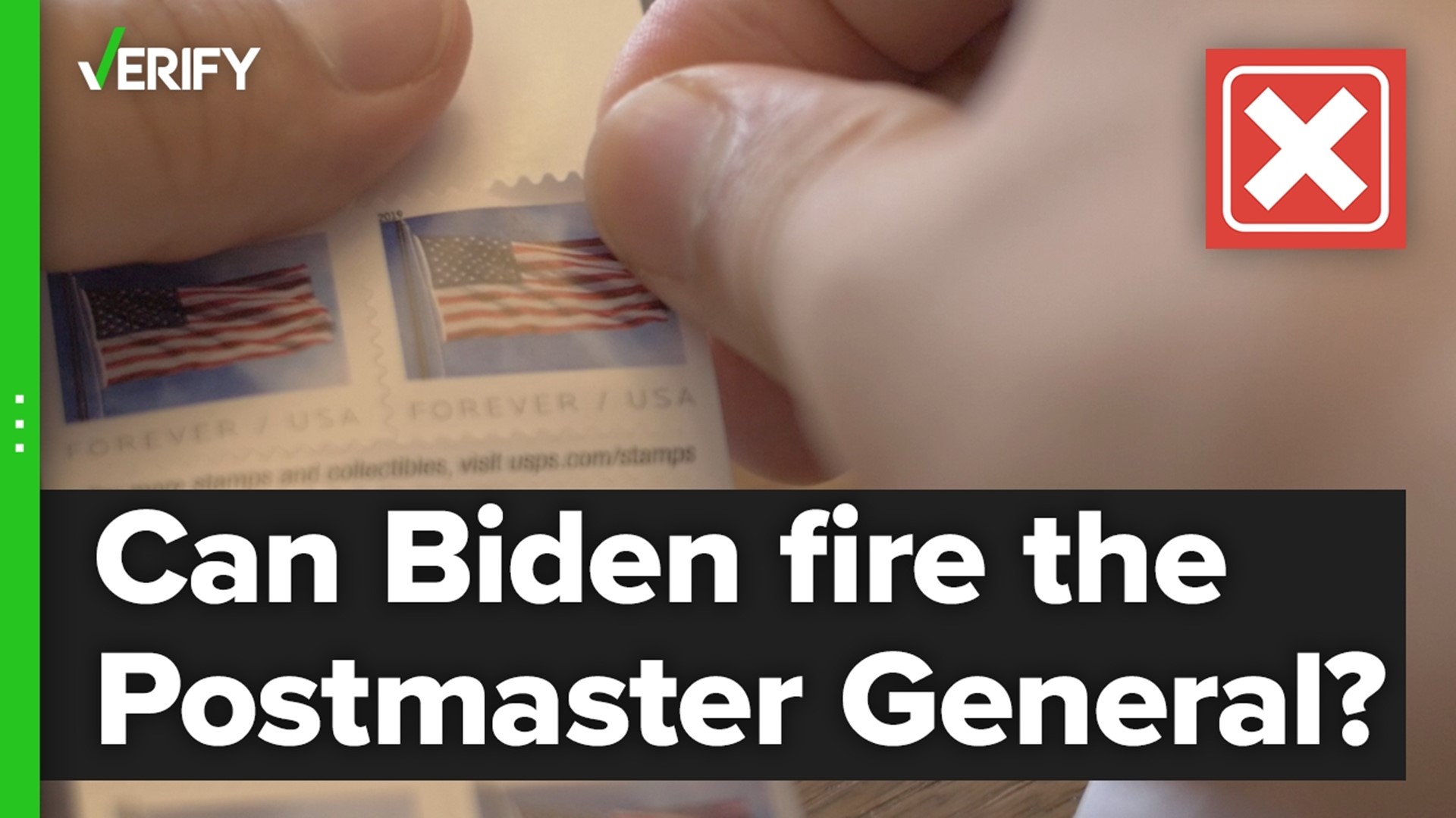 The VERIFY team looks into a viewer question asking if President Biden can fire Postmaster General Louis DeJoy. Because the service is independent, he cannot.