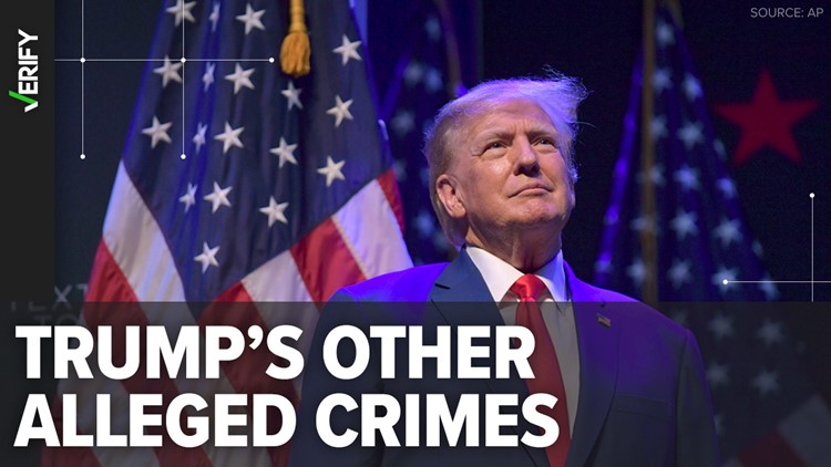 Here are the other cases against Donald Trump after indictment