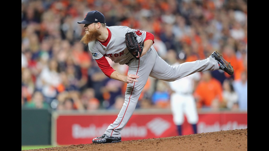 J.D. Martinez snaps Justin Verlander's postseason streak as Red Sox punch World  Series ticket